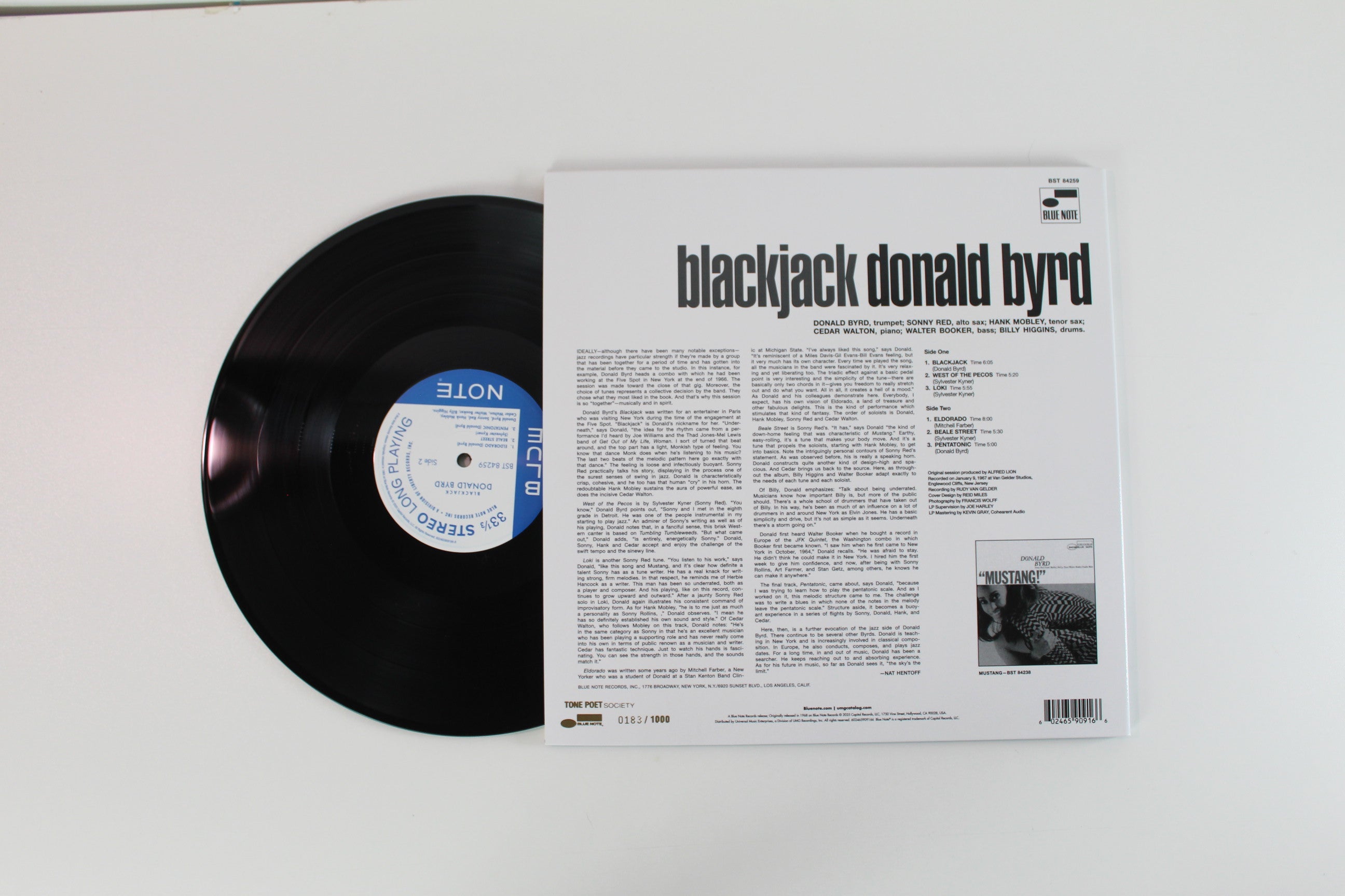 Donald Byrd - Blackjack on Blue Note - Blue Note Tone Poet Society - Limited Edition - Numbered - Reissue