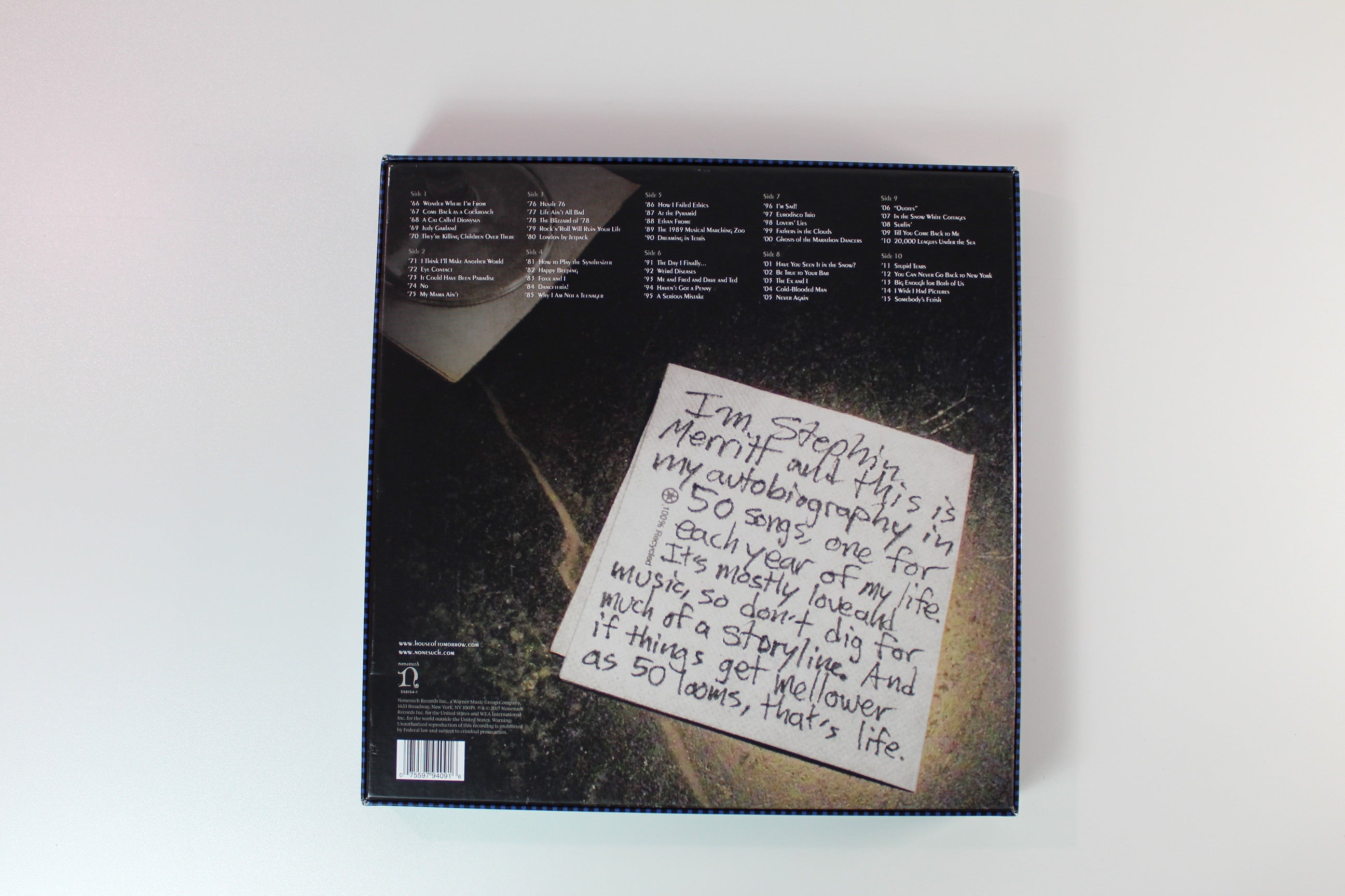 The Magnetic Fields - 50 Song Memoir on Nonesuch - 5-lp Box Set