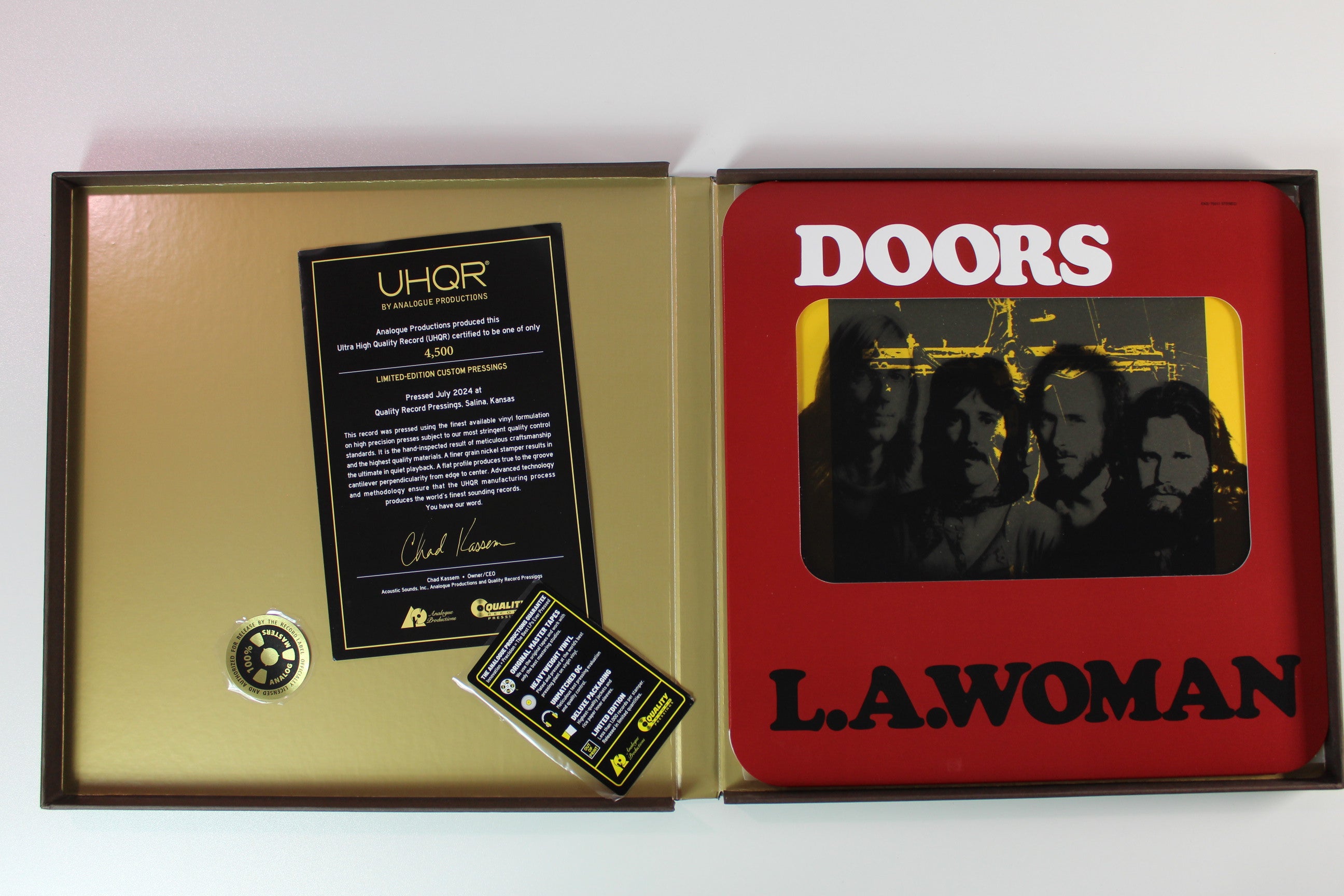 The Doors - L.A. Woman on Analogue Productions - UHQR 45-rpm Audiophile Clarity Vinyl
