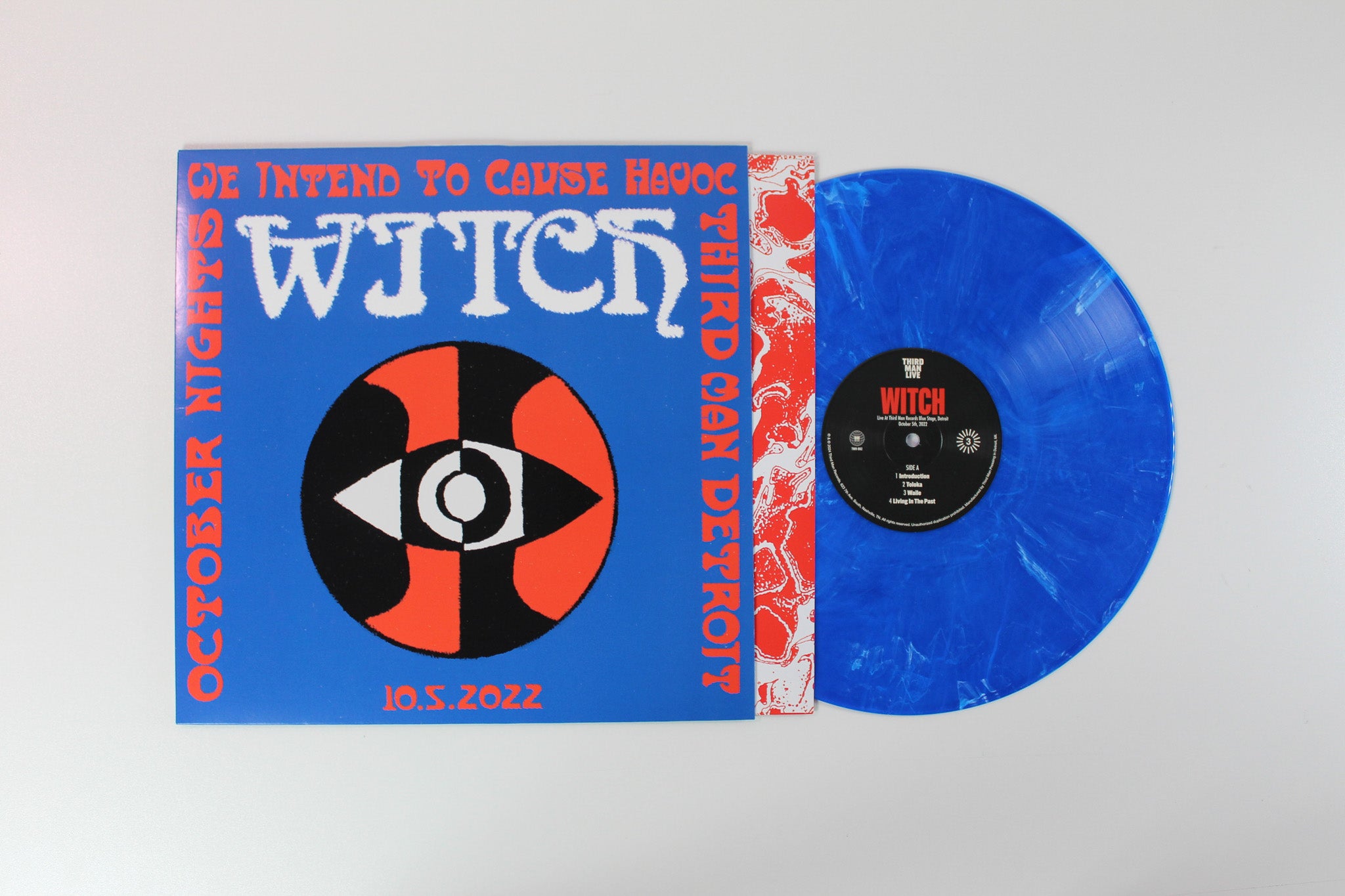 Jack White / Witch / Dinosaur Jr - Third Man Live on Third Man Blue And White Marble Skycloud Vinyl Box Set