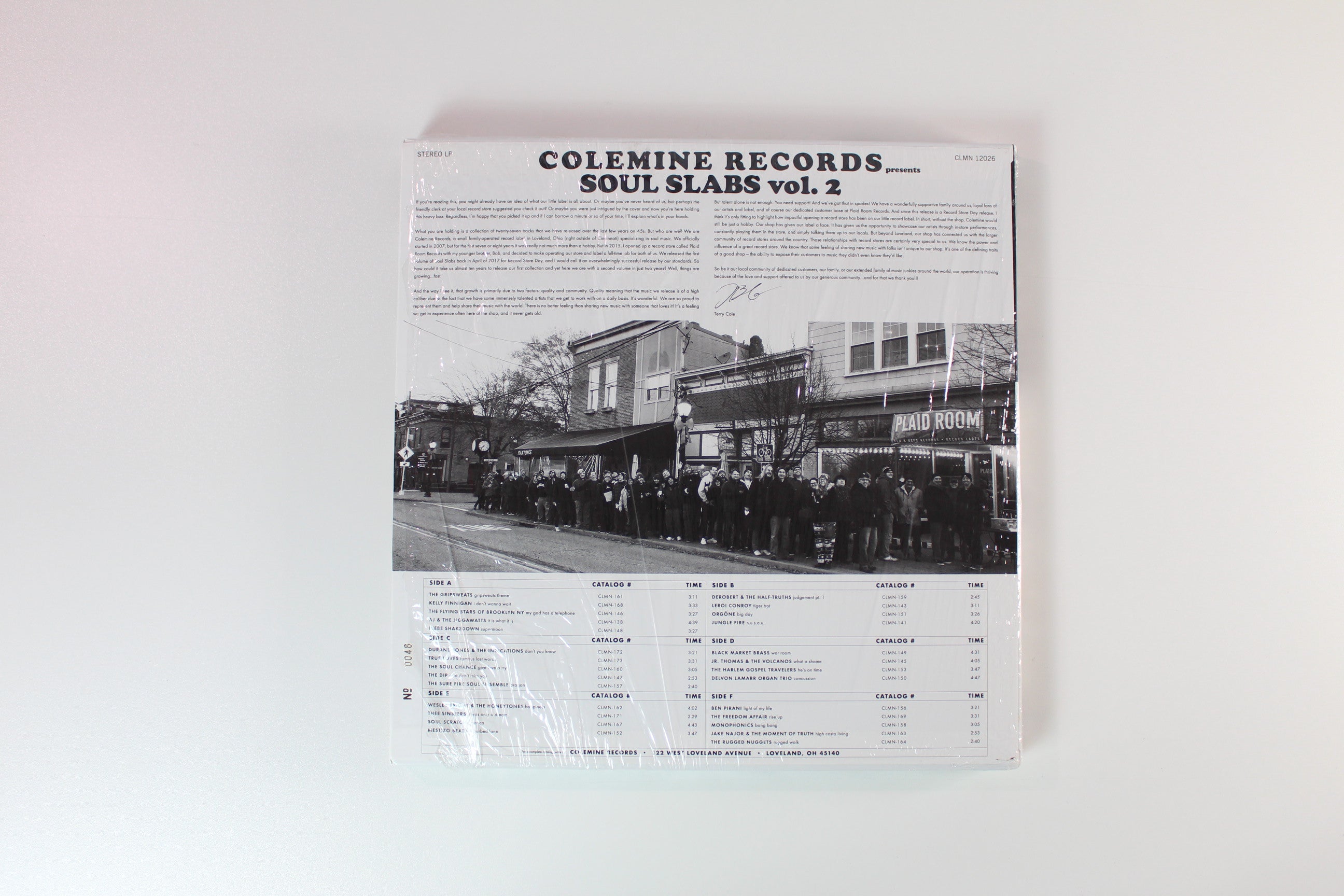 Various - Soul Slabs Vol. 2 on Colemine Records - 3-lp Red Vinyl