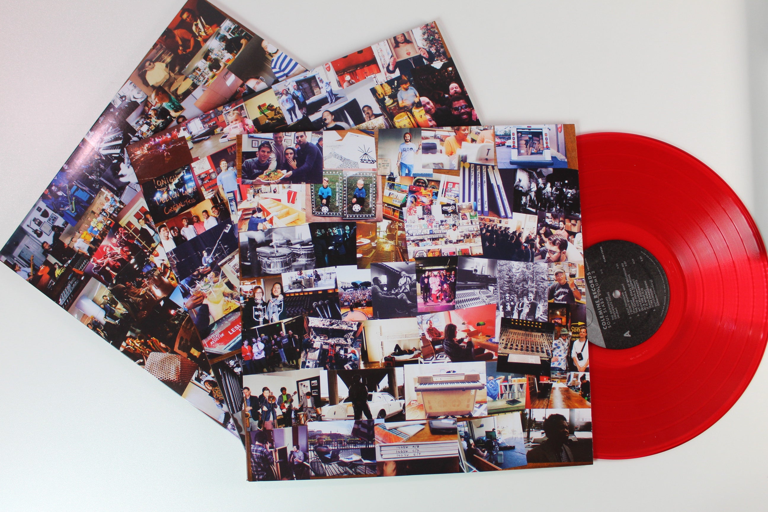 Various - Soul Slabs Vol. 2 on Colemine Records - 3-lp Red Vinyl