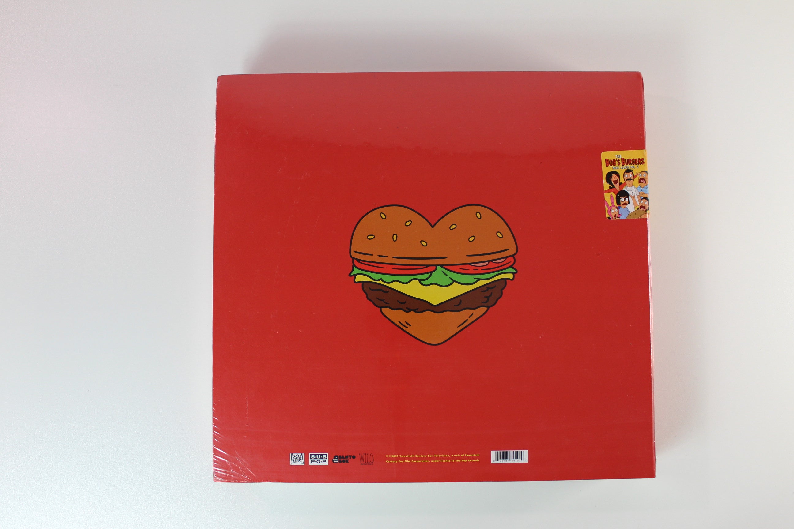 Bob's Burgers - The Bob's Burgers Music Album Vol. 2 on Sub Pop - Sealed 3-lp Box Set
