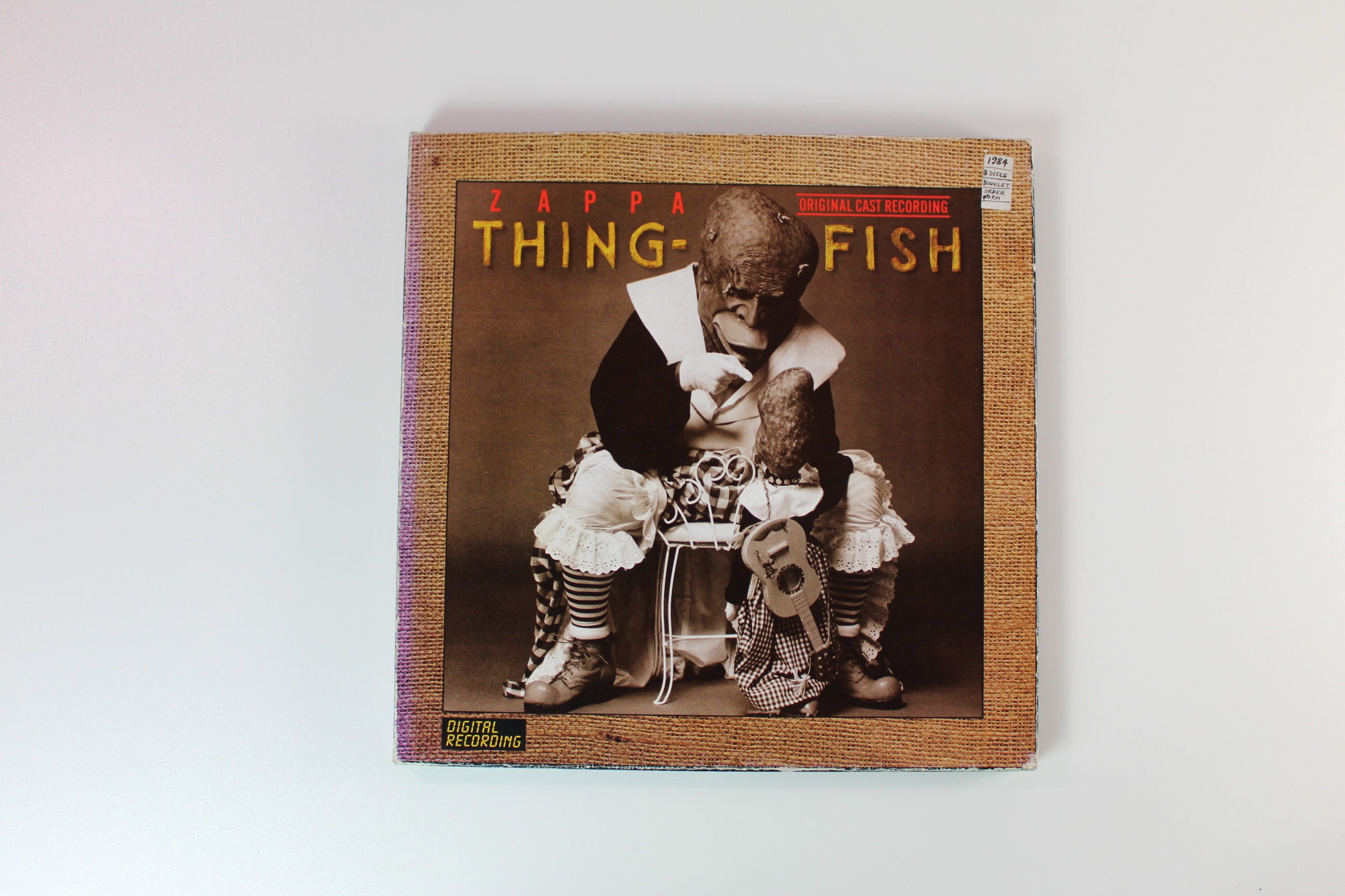 Frank Zappa - Thing-Fish on Barking Pumpkin Records - 3-lp Box Set