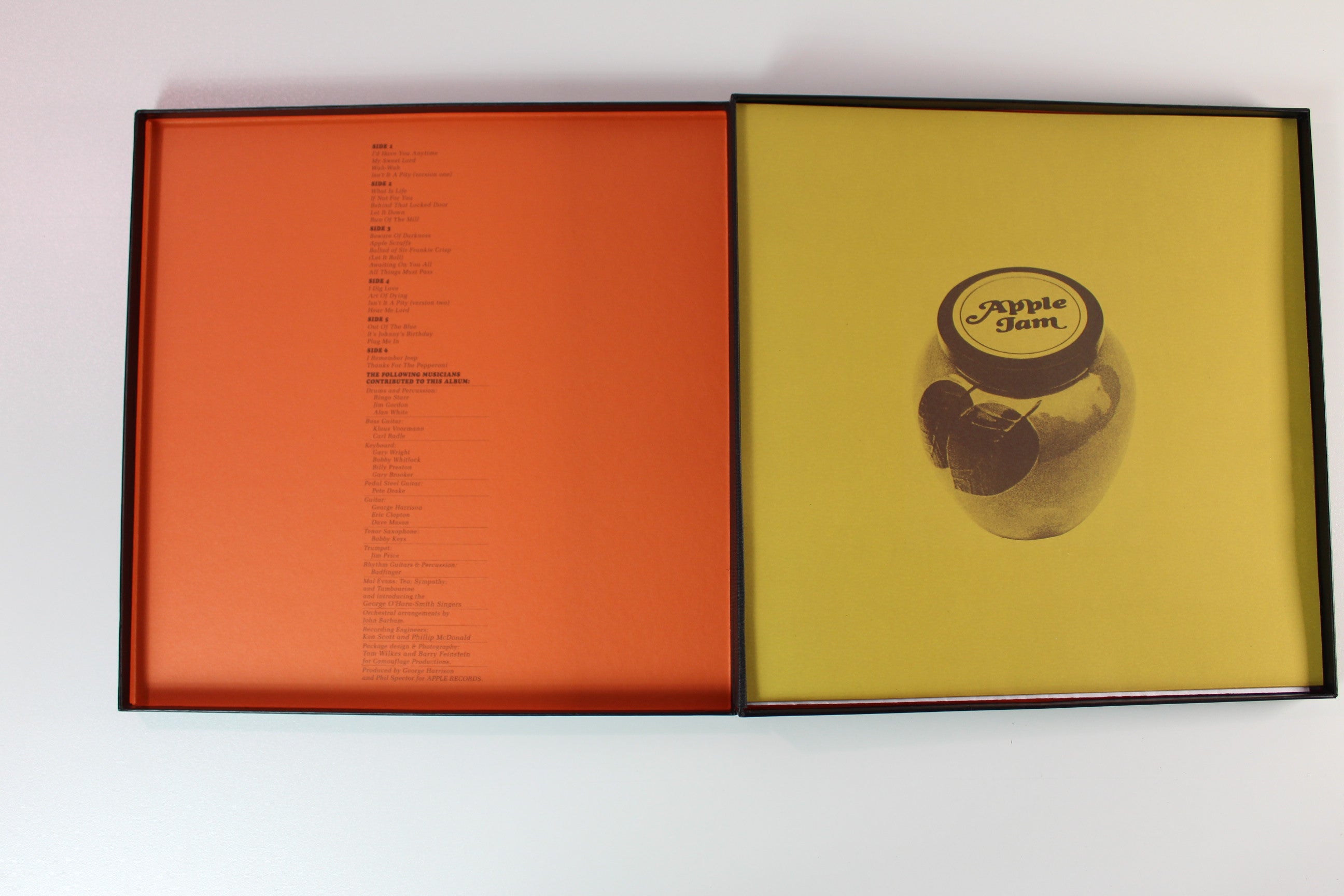 George Harrison - All Things Must Pass on Apple Records - 3-lp Box Set 2017 Reissue