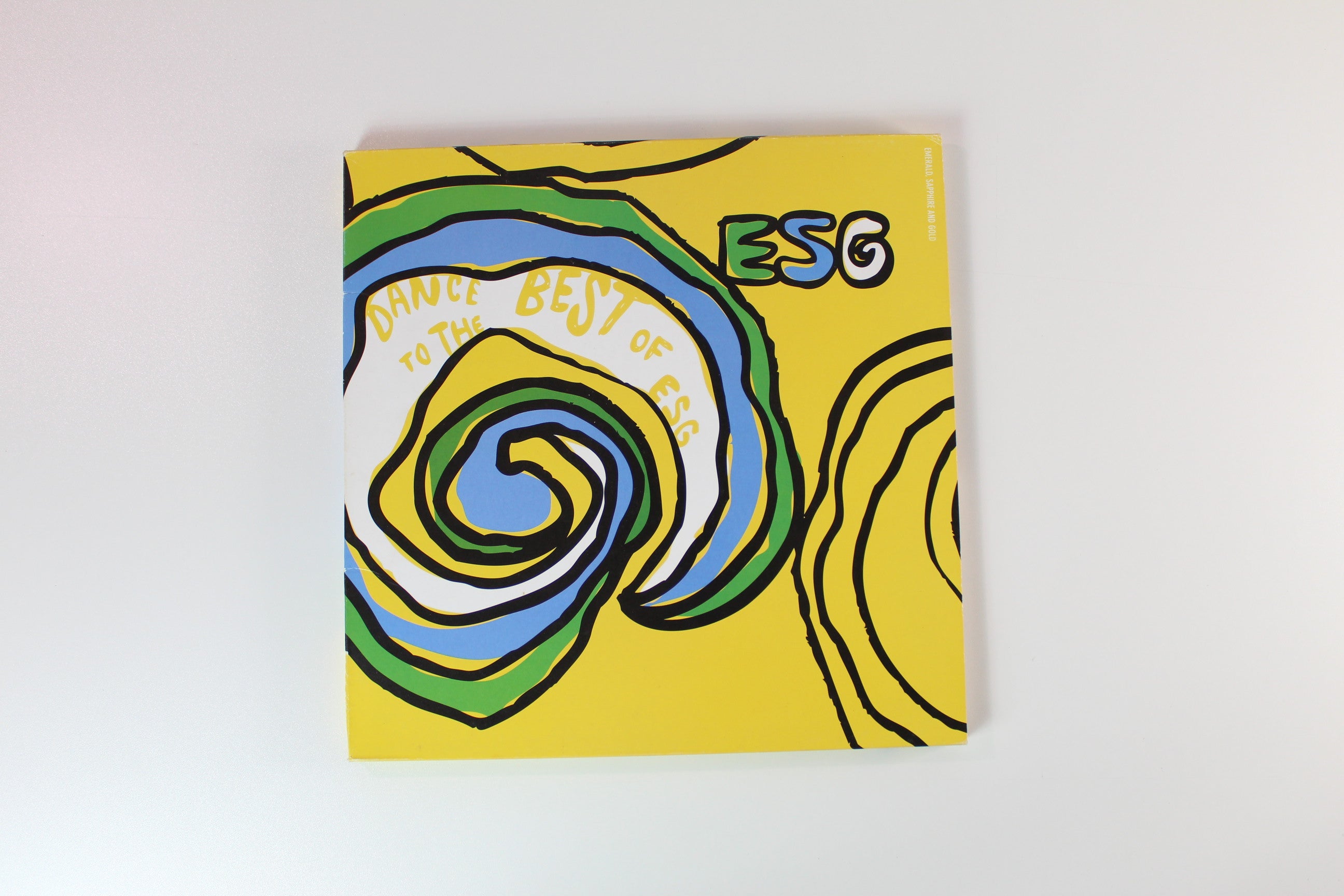 ESG - Dance To The Best Of ESG (Emerald, Sapphire And Gold) on Fire Records - 3-lp Box Set