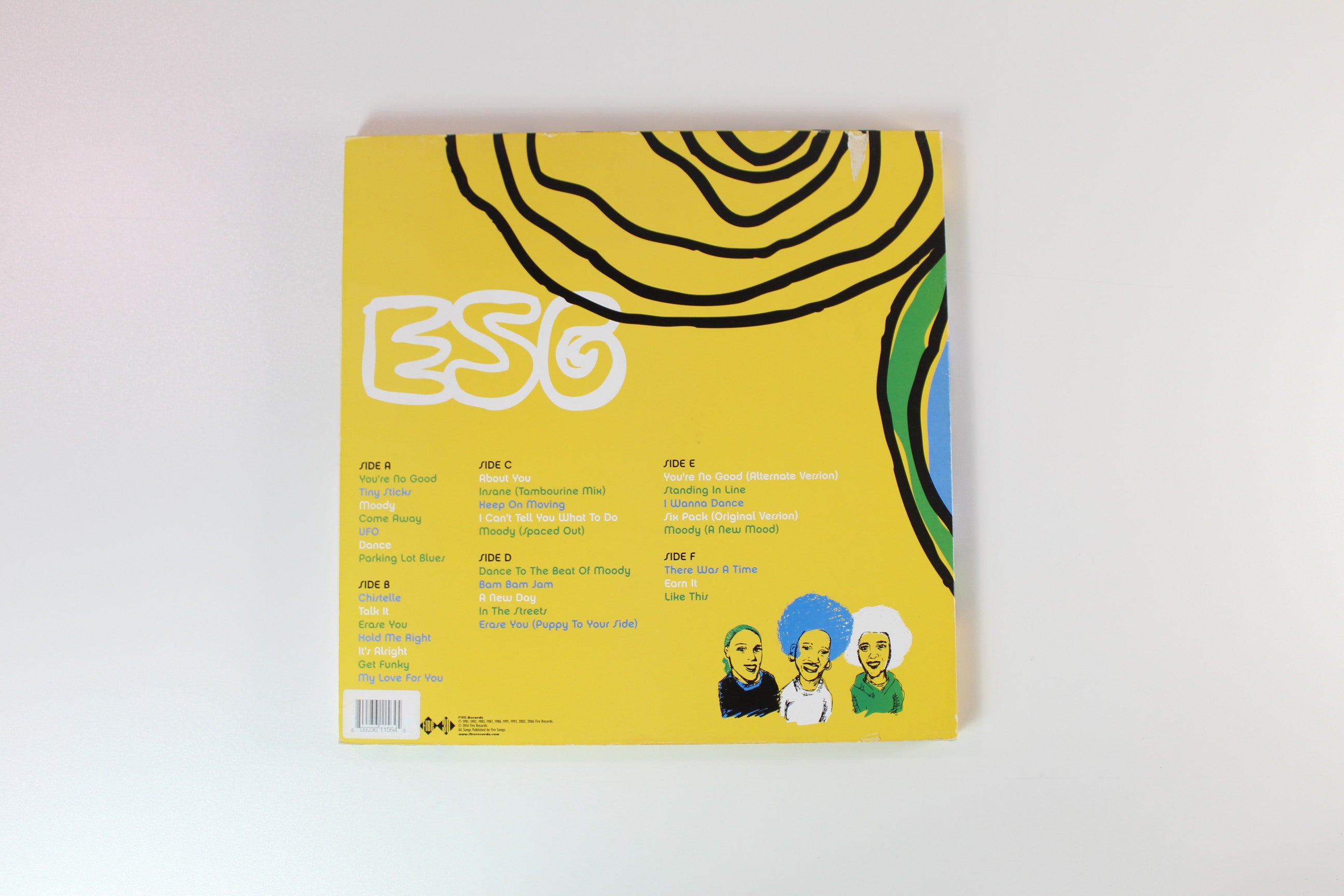 ESG - Dance To The Best Of ESG (Emerald, Sapphire And Gold) on Fire Records - 3-lp Box Set