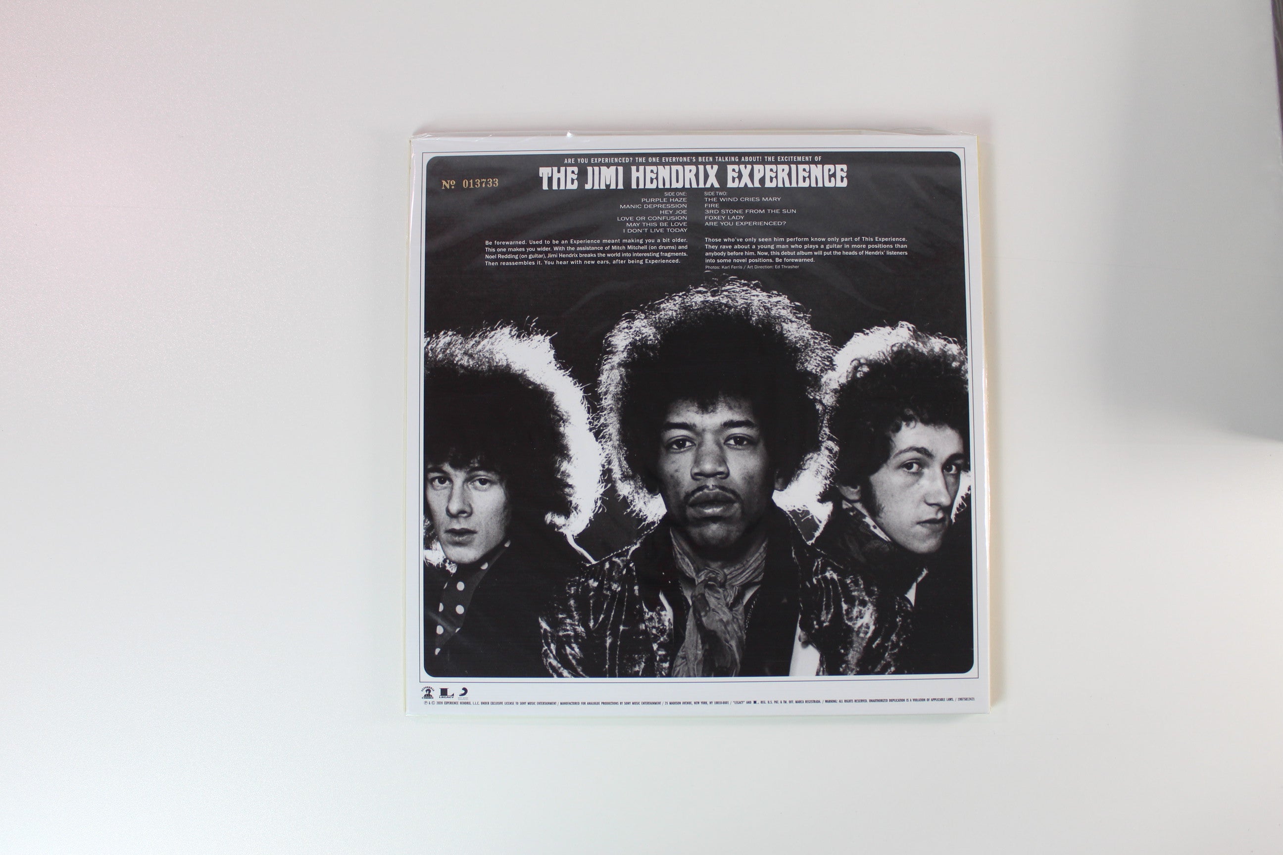 The Jimi Hendrix Experience - Are You Experienced on Analogue Productions - 200g UHQR Stereo Box Set