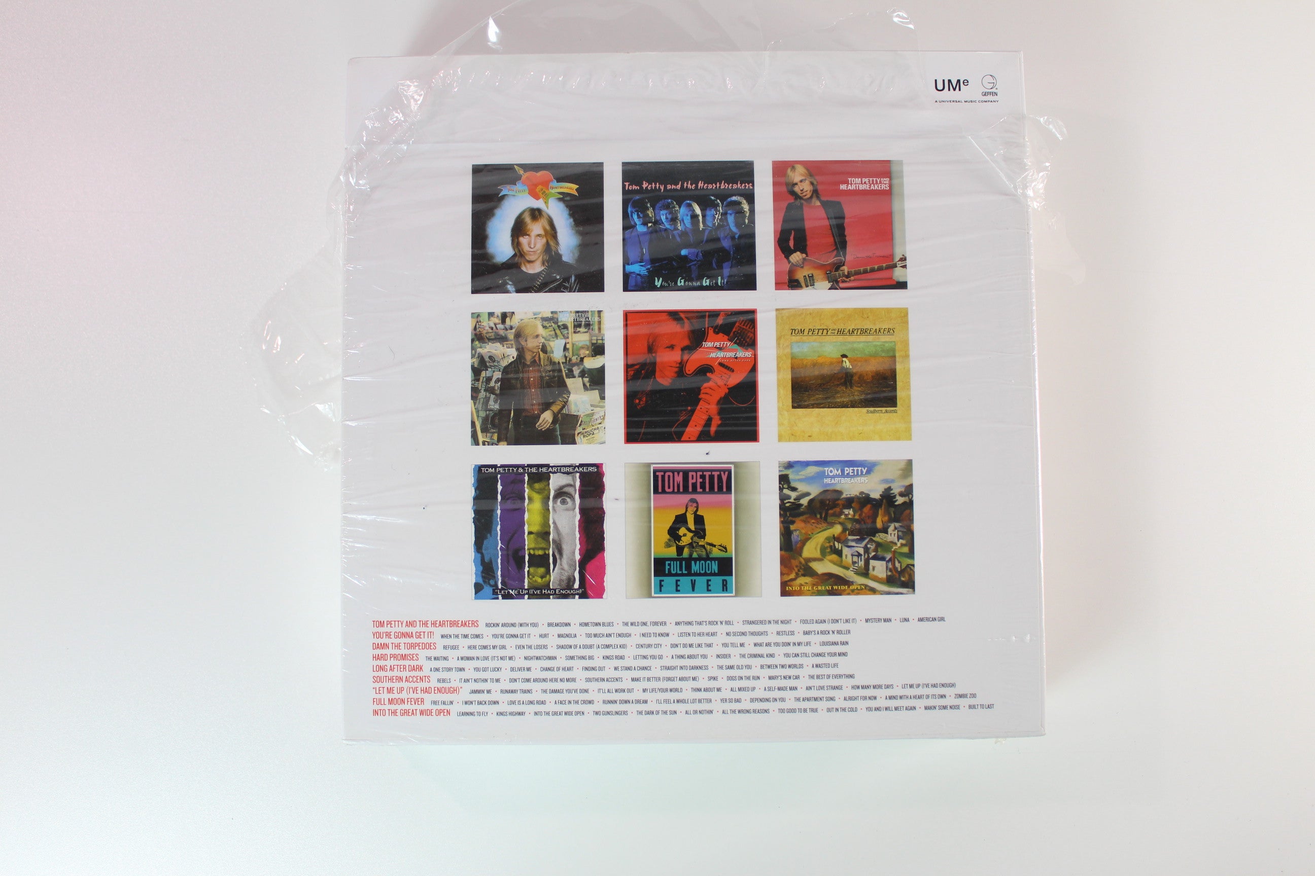 Tom Petty And The Heartbreakers - The Complete Studio Albums Volume 1 (1976-1991) on UMe / Geffen Records - 9-lp Box Set