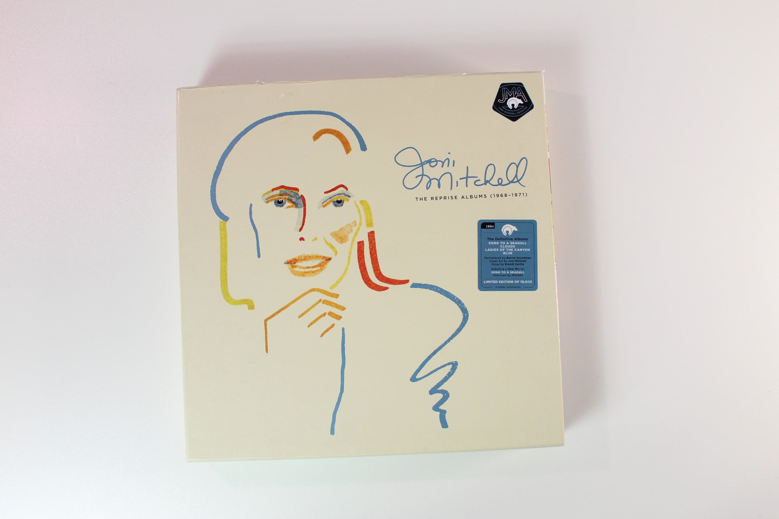 Joni Mitchell - The Reprise Albums (1968-1971) on Rhino Records / Reprise - 4-lp Box Set