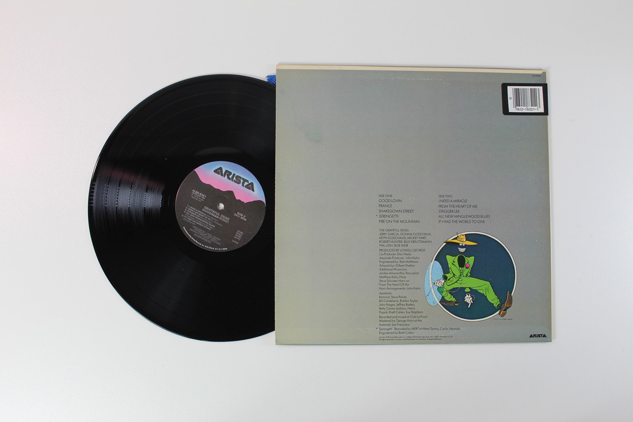 The Grateful Dead - Shakedown Street on Arista Reissue