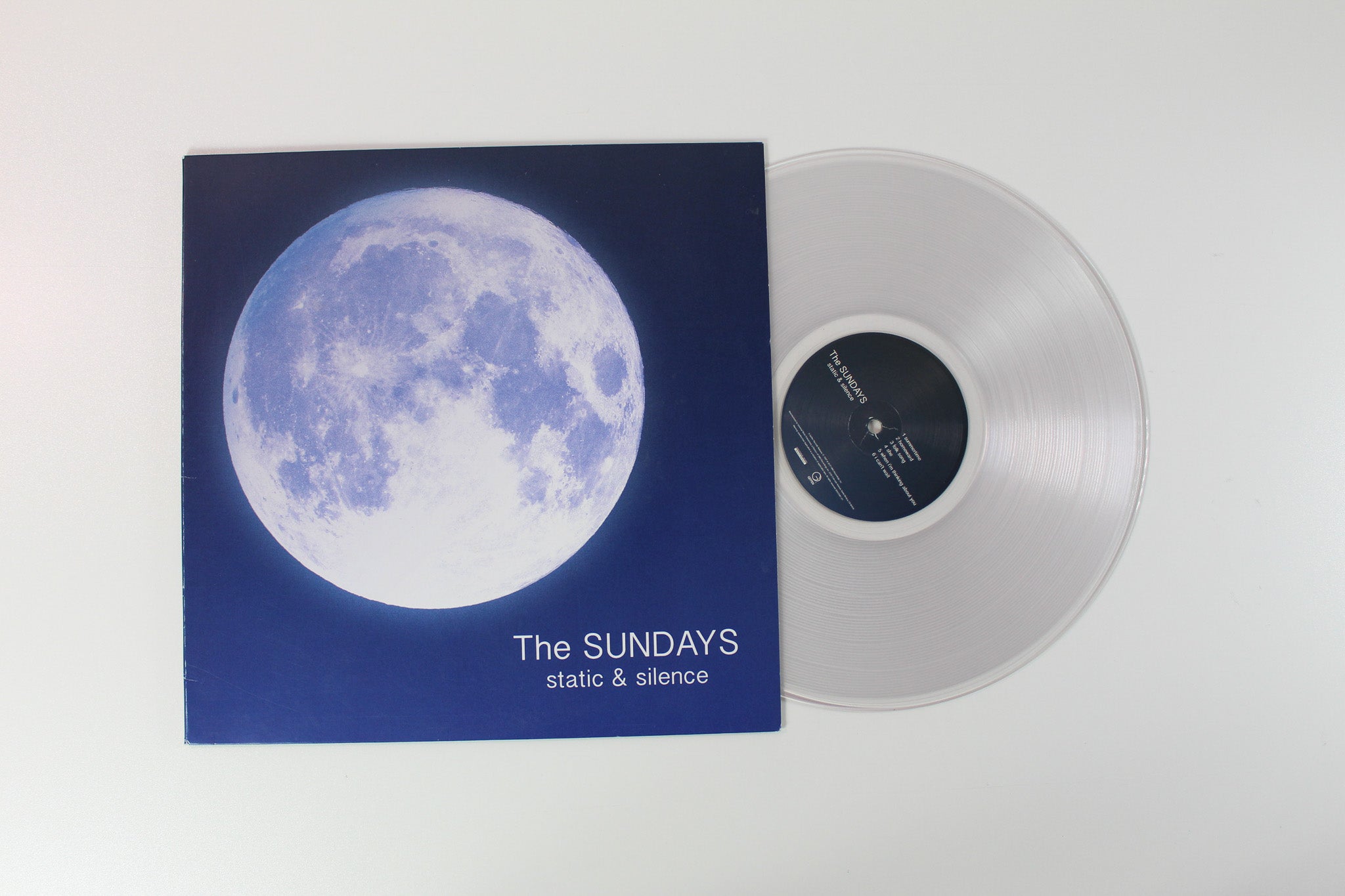 The Sundays - Static & Silence on Universal Geffen RSD BF 2017 Clear Vinyl Reissue