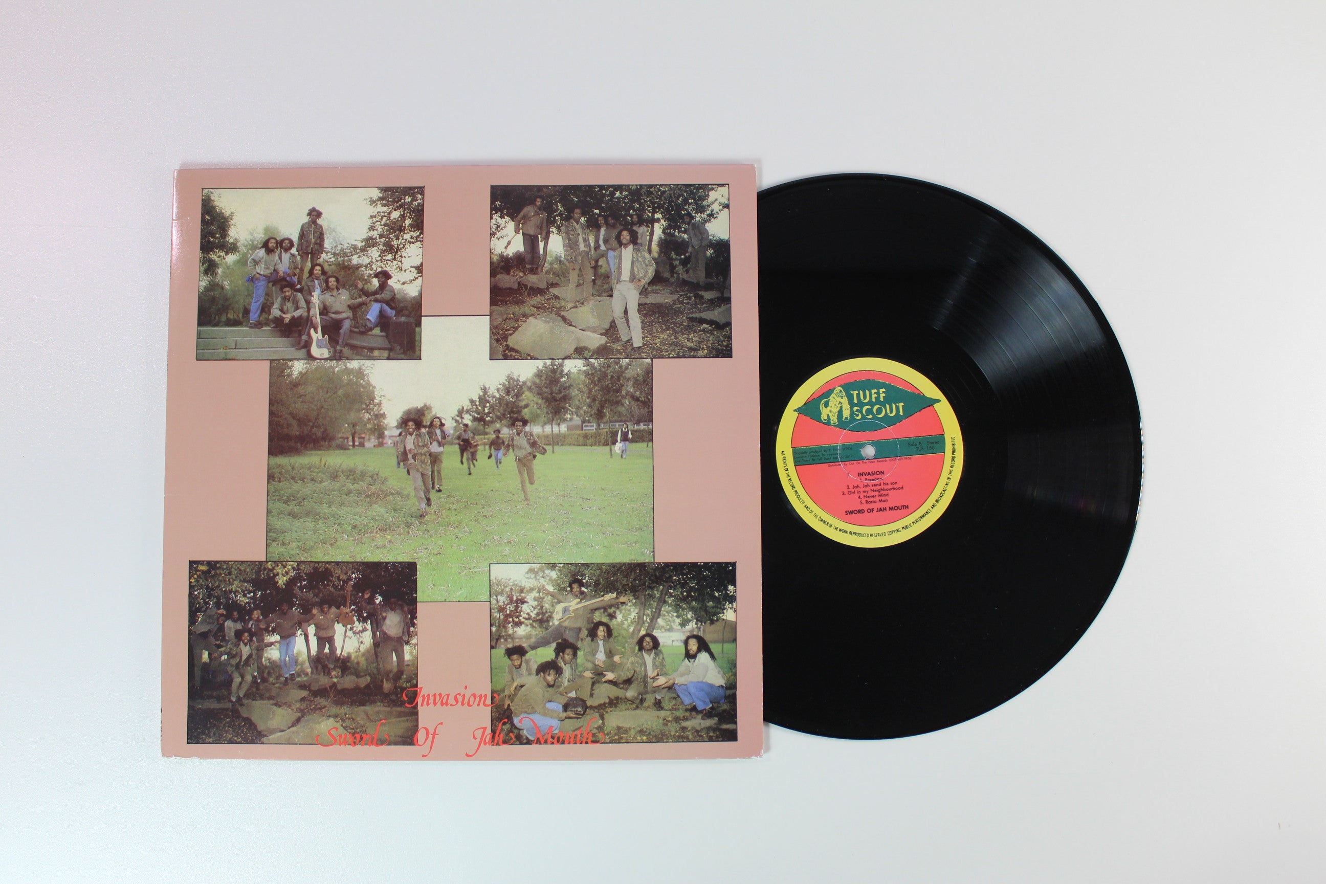 Sword Of Jah Mouth - Invasion on Tuff Scout Reissue