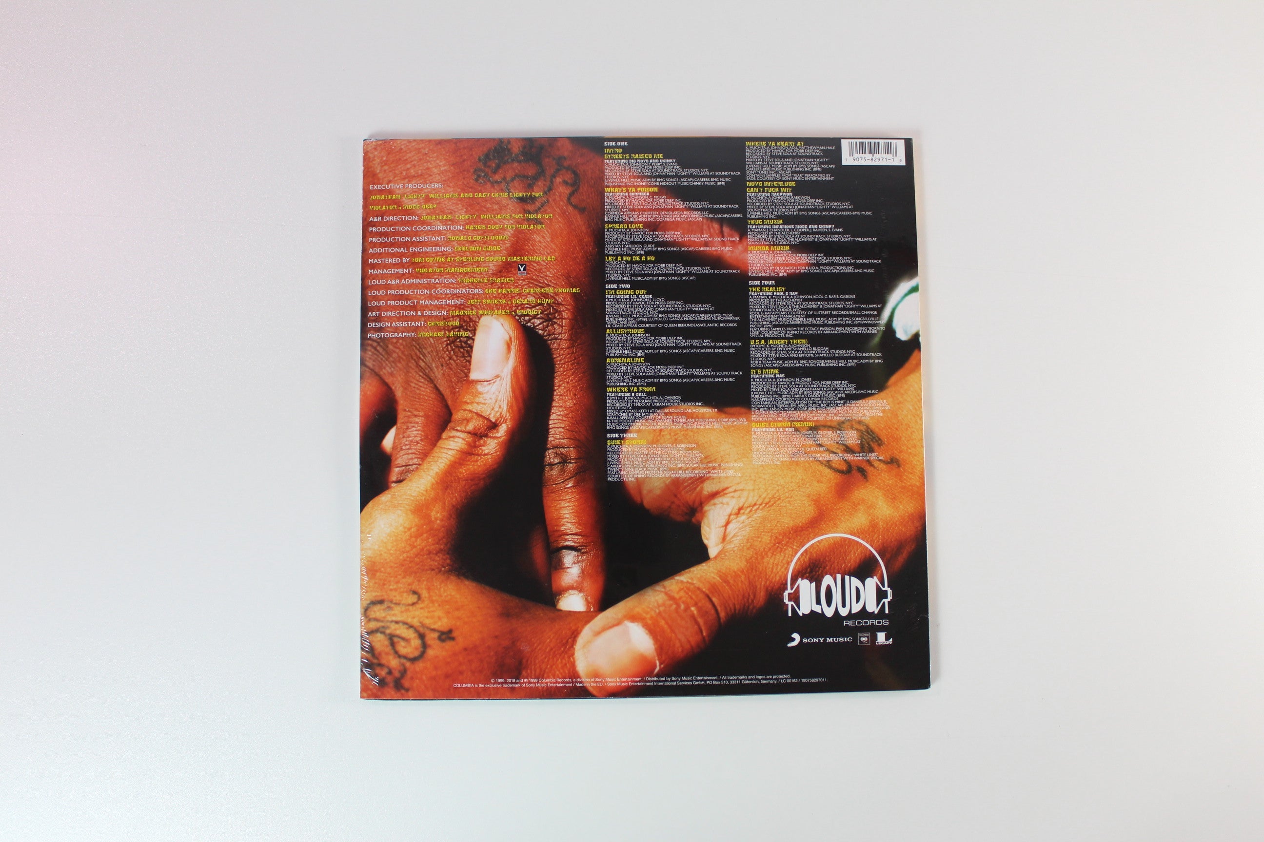 Mobb Deep - Murda Muzik on Columbia / Sony - Sealed Reissue