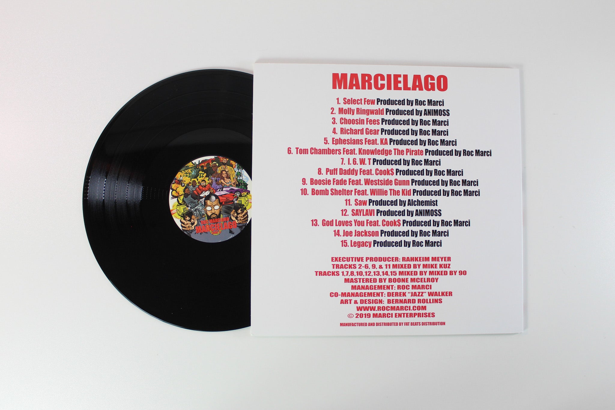 Roc Marciano - Marcielago on Fat Beats