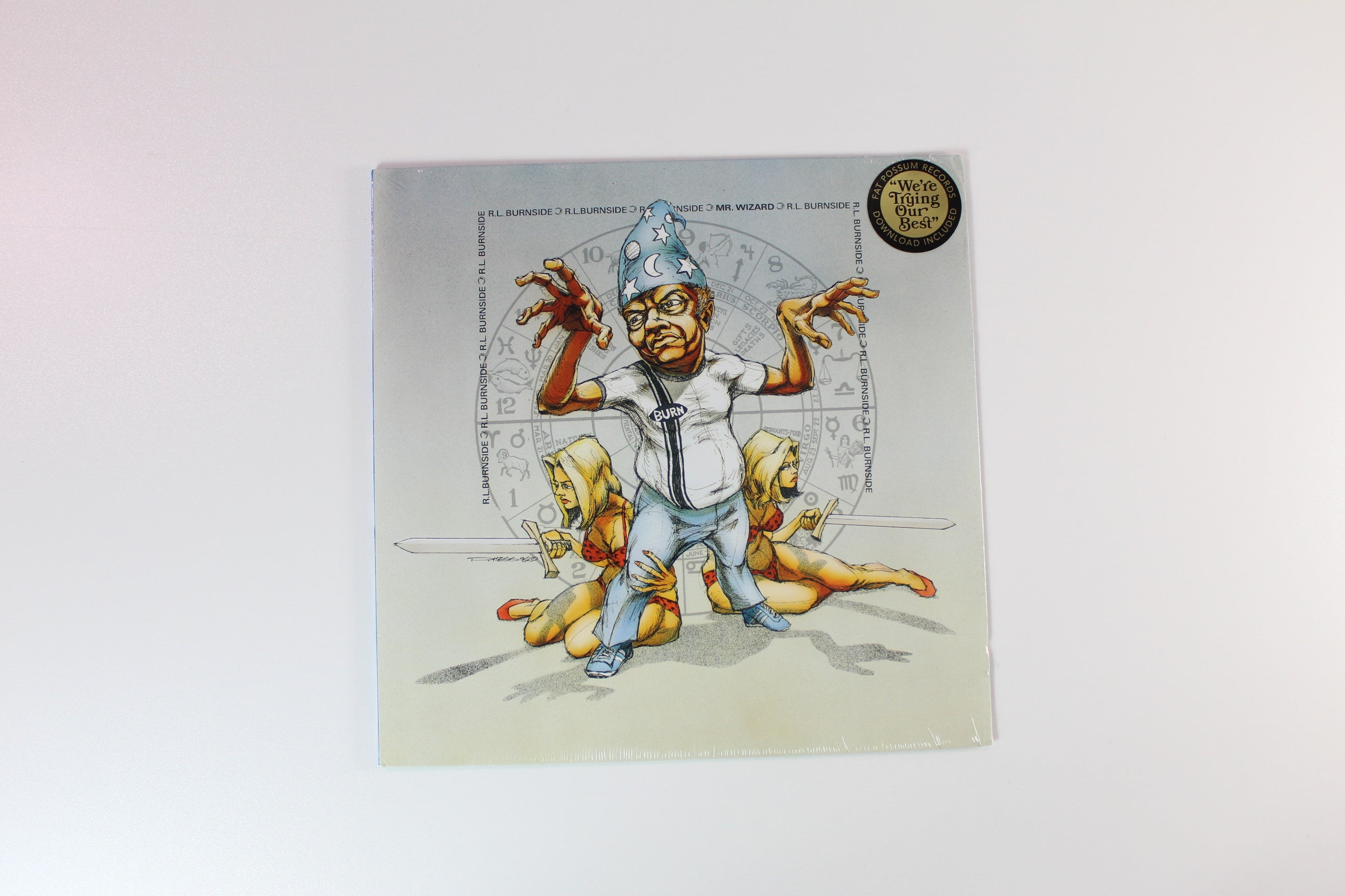 R.L. Burnside - Mr. Wizard on Fat Possum Records - Sealed