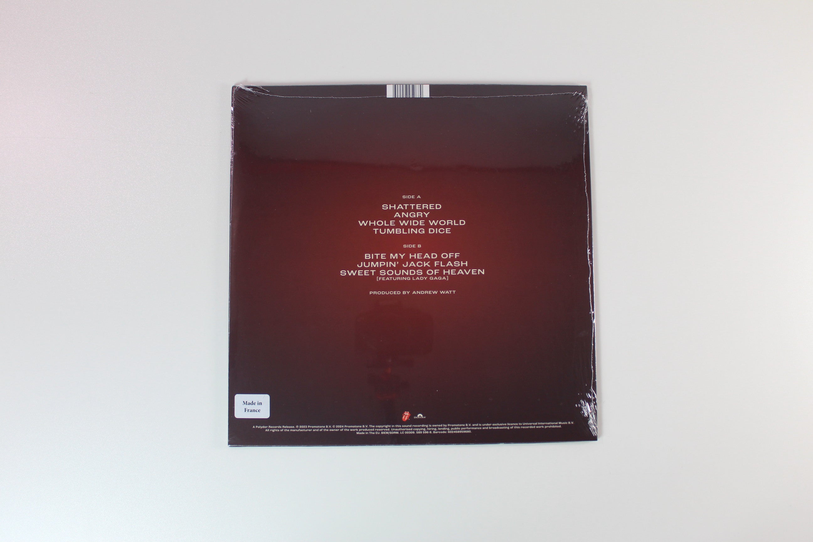 The Rolling Stones - Live At Racket · NYC on Polydor - Sealed White Vinyl