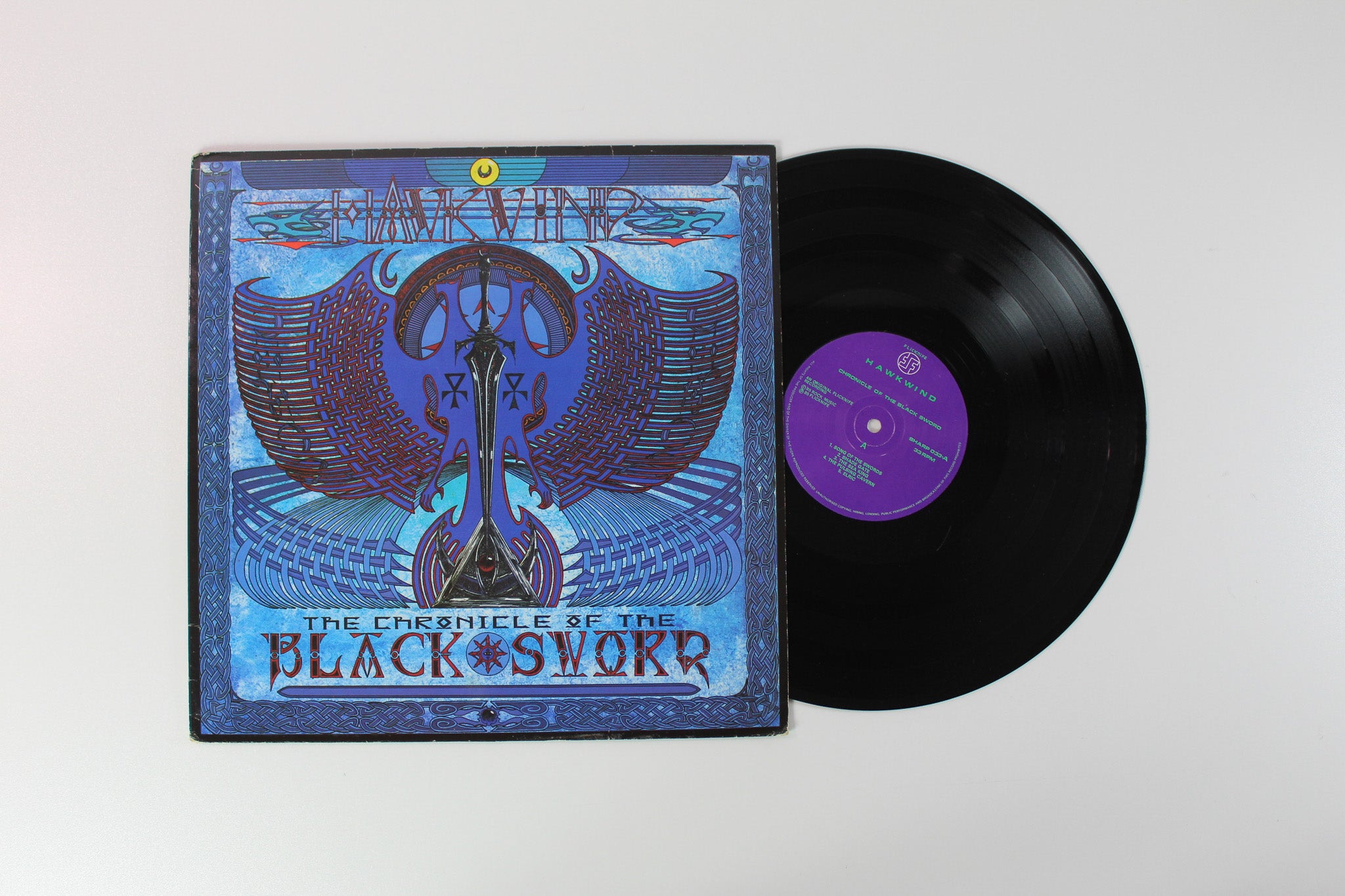 Hawkwind - The Chronicle Of The Black Sword on Flicknife Records