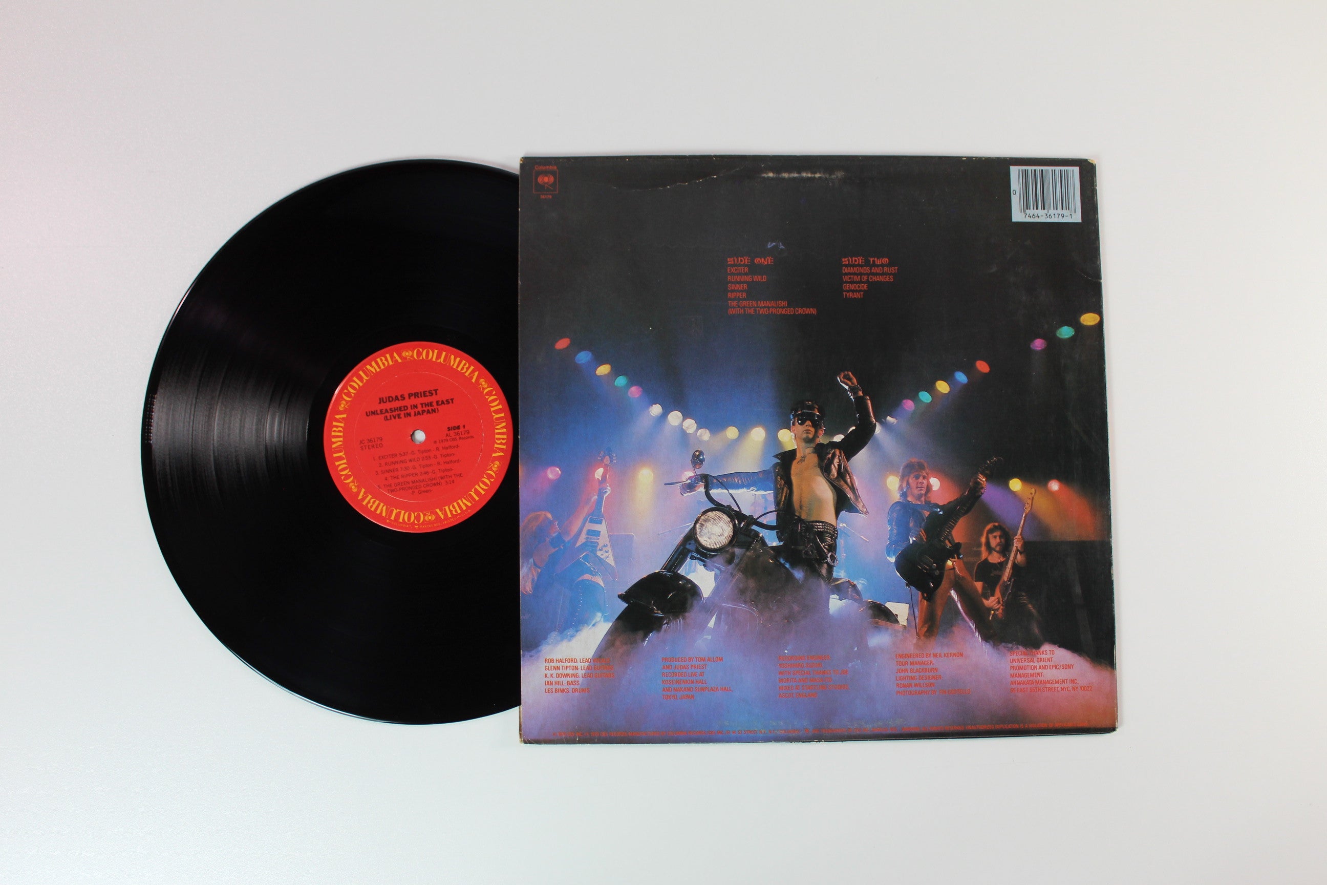 Judas Priest - Unleashed In The East (Live In Japan) on Columbia