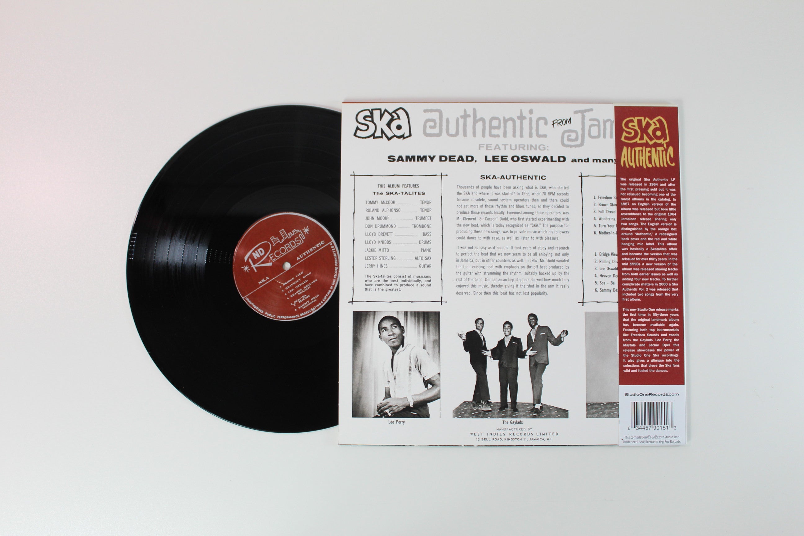Various - Ska Authentic on ND Records Reissue