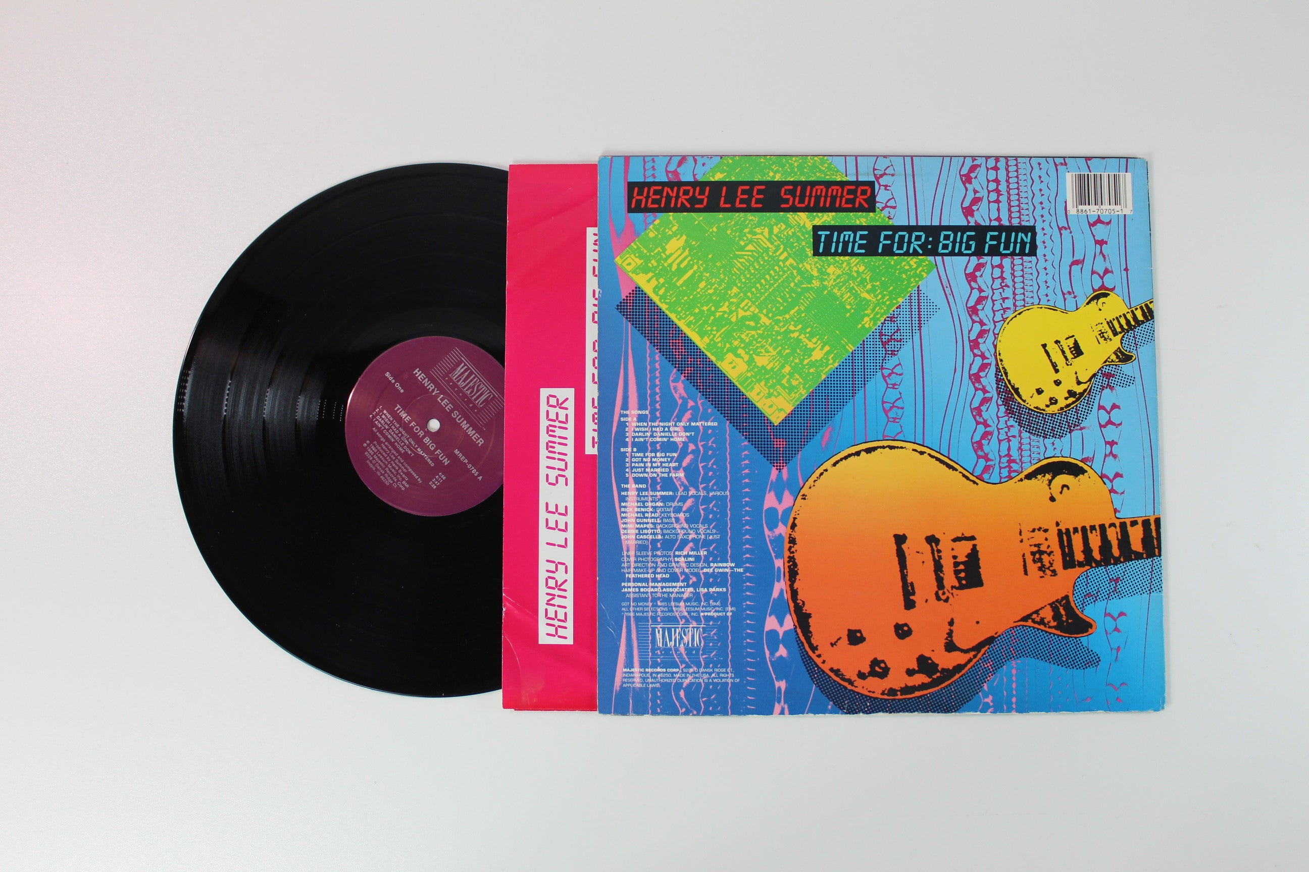 Henry Lee Summer - Time For Big Fun on Majestic