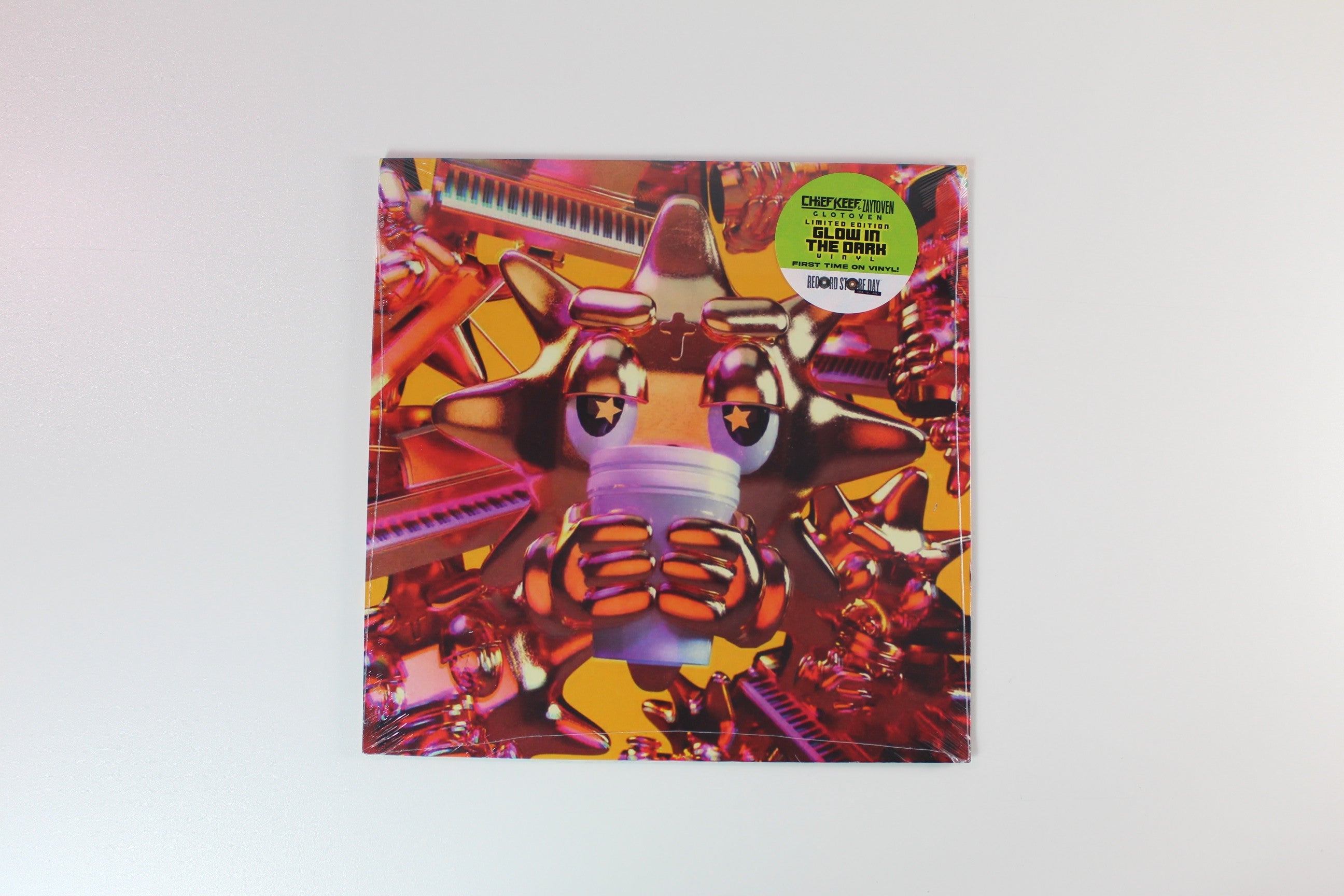 Chief Keef - Glotoven on RBC Records - Sealed Glow In The Dark Vinyl