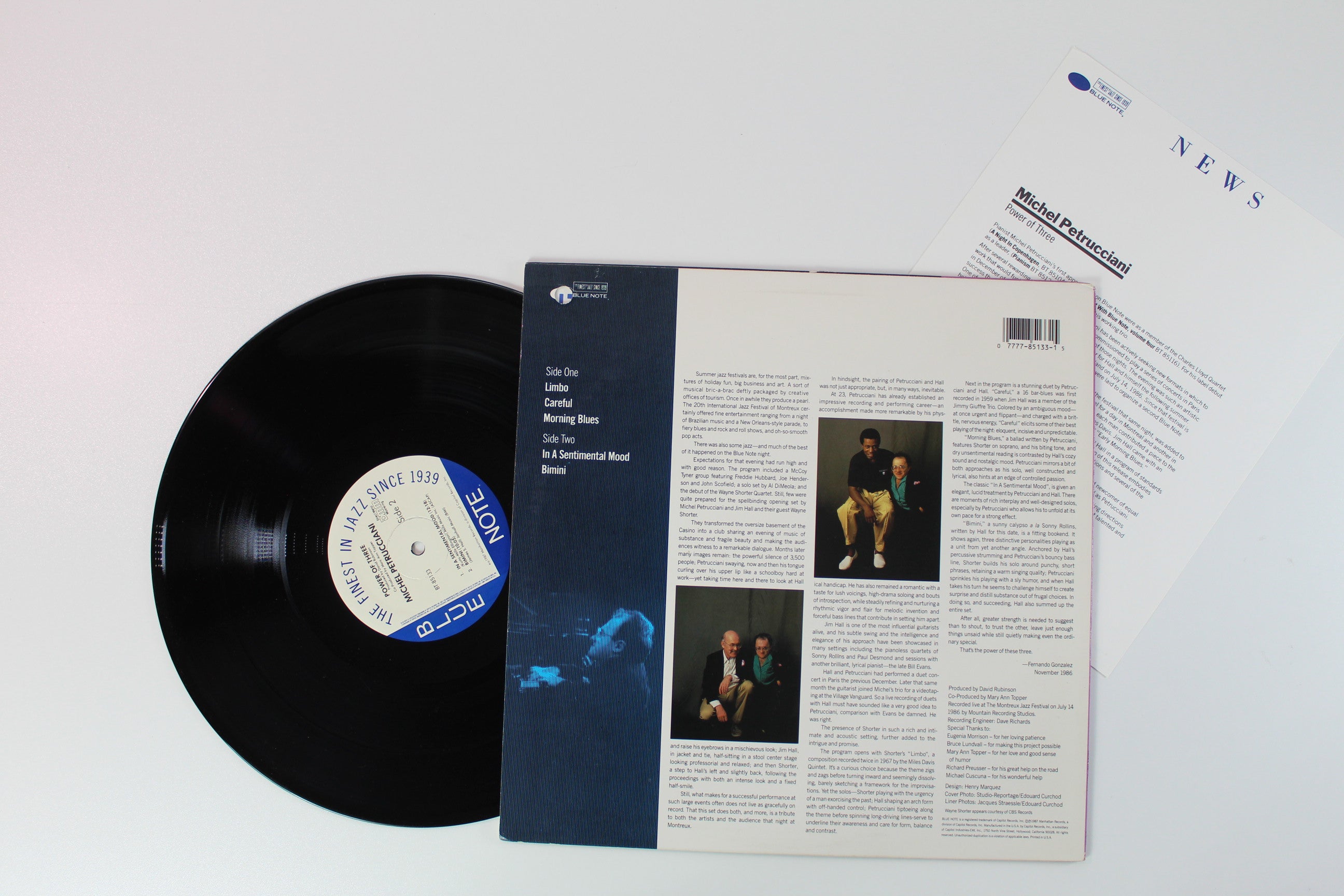 Michel Petrucciani - Power Of Three on Blue Note