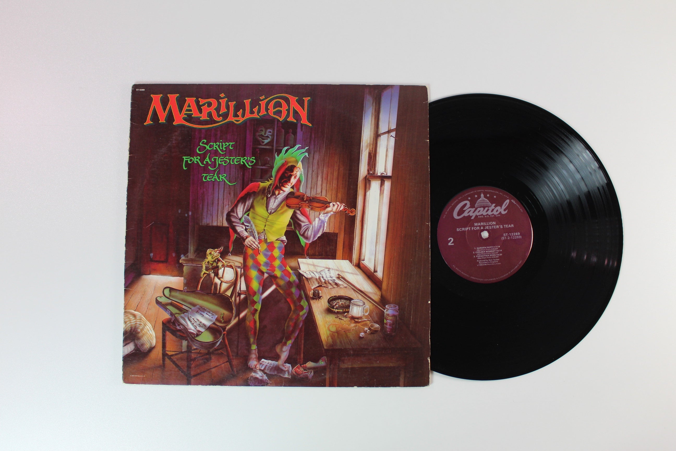 Marillion - Script For A Jester's Tear on Capitol Records