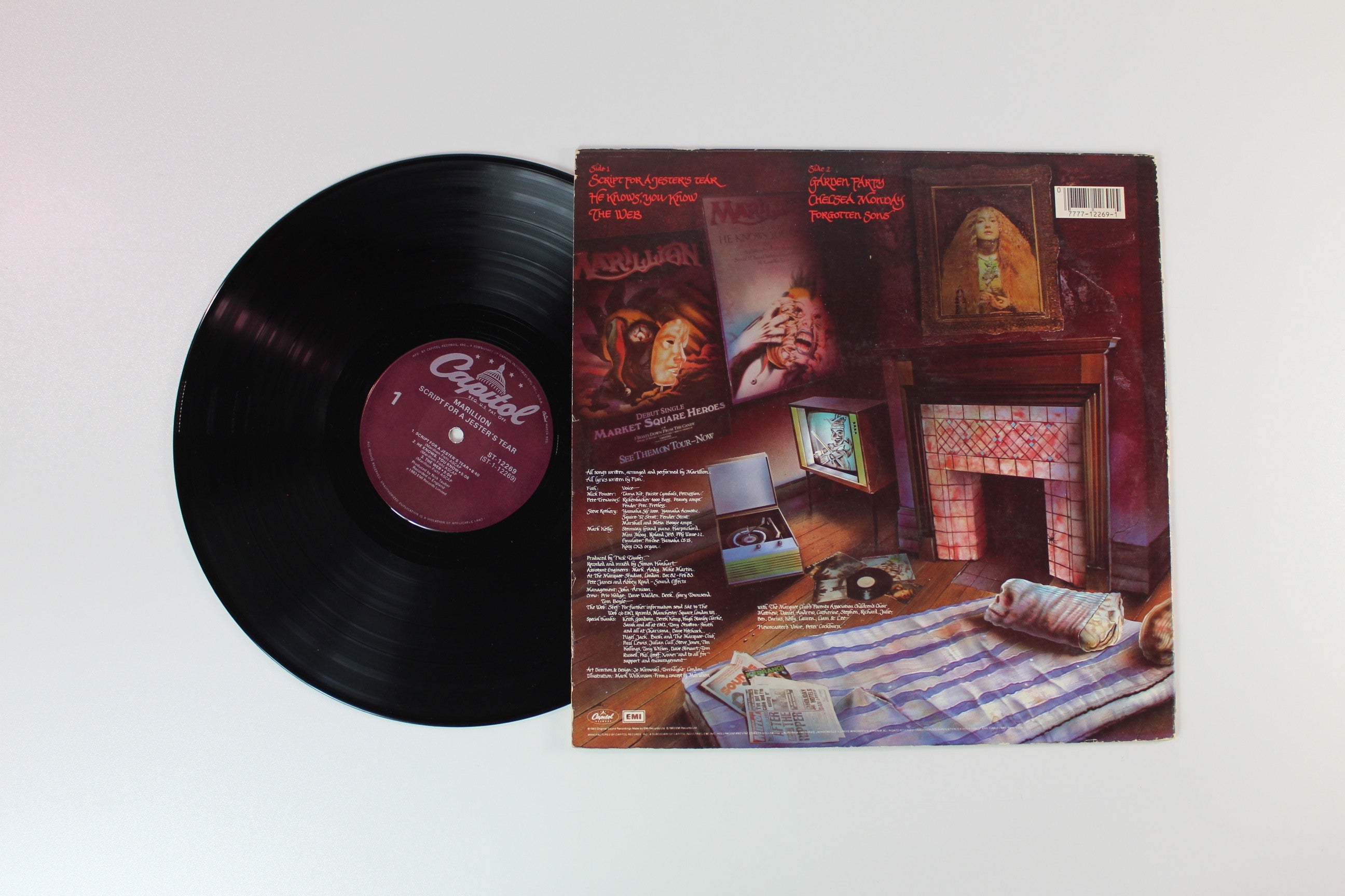 Marillion - Script For A Jester's Tear on Capitol Records