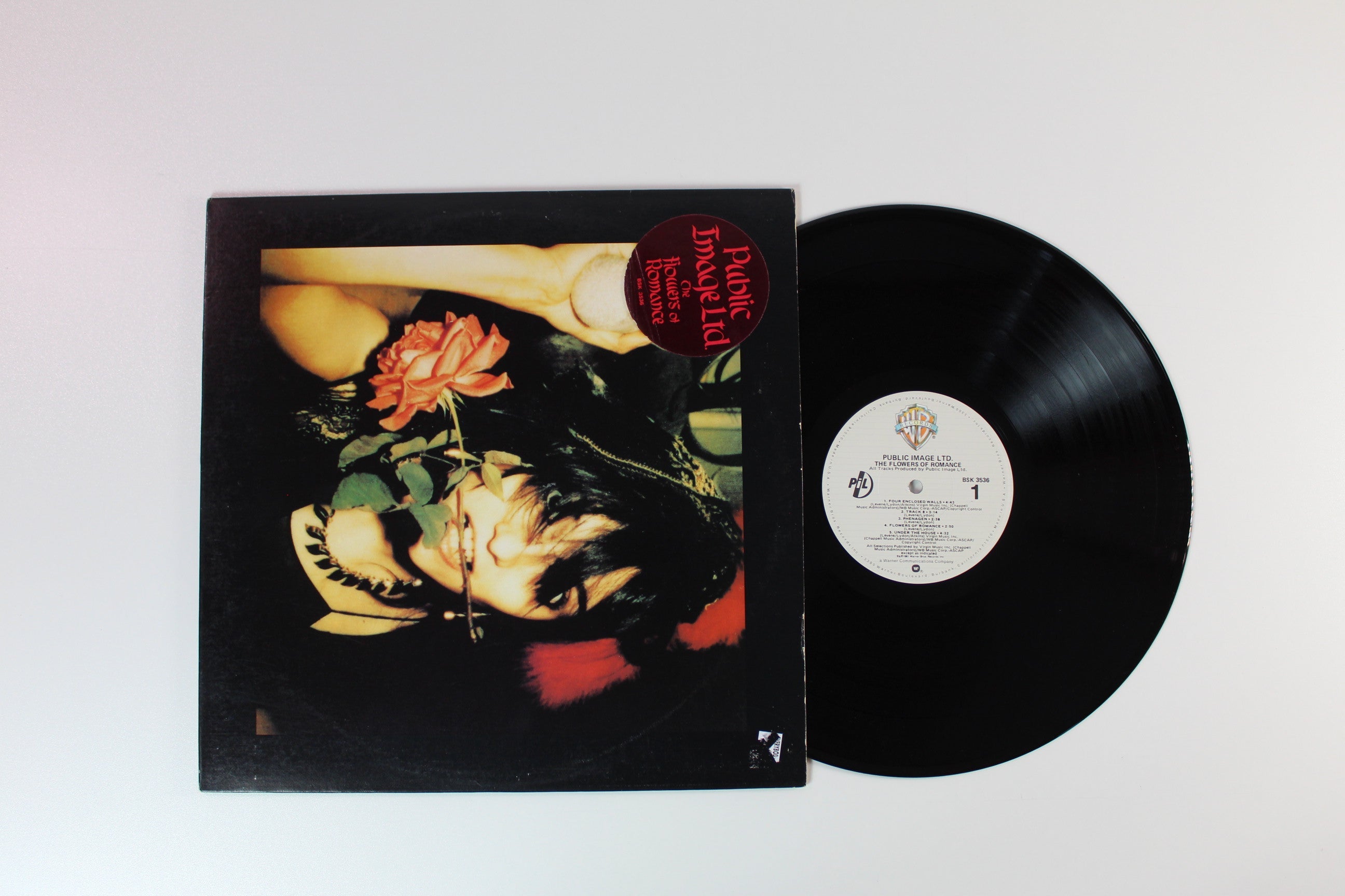 Public Image Limited - The Flowers Of Romance on Warner Bros. Records