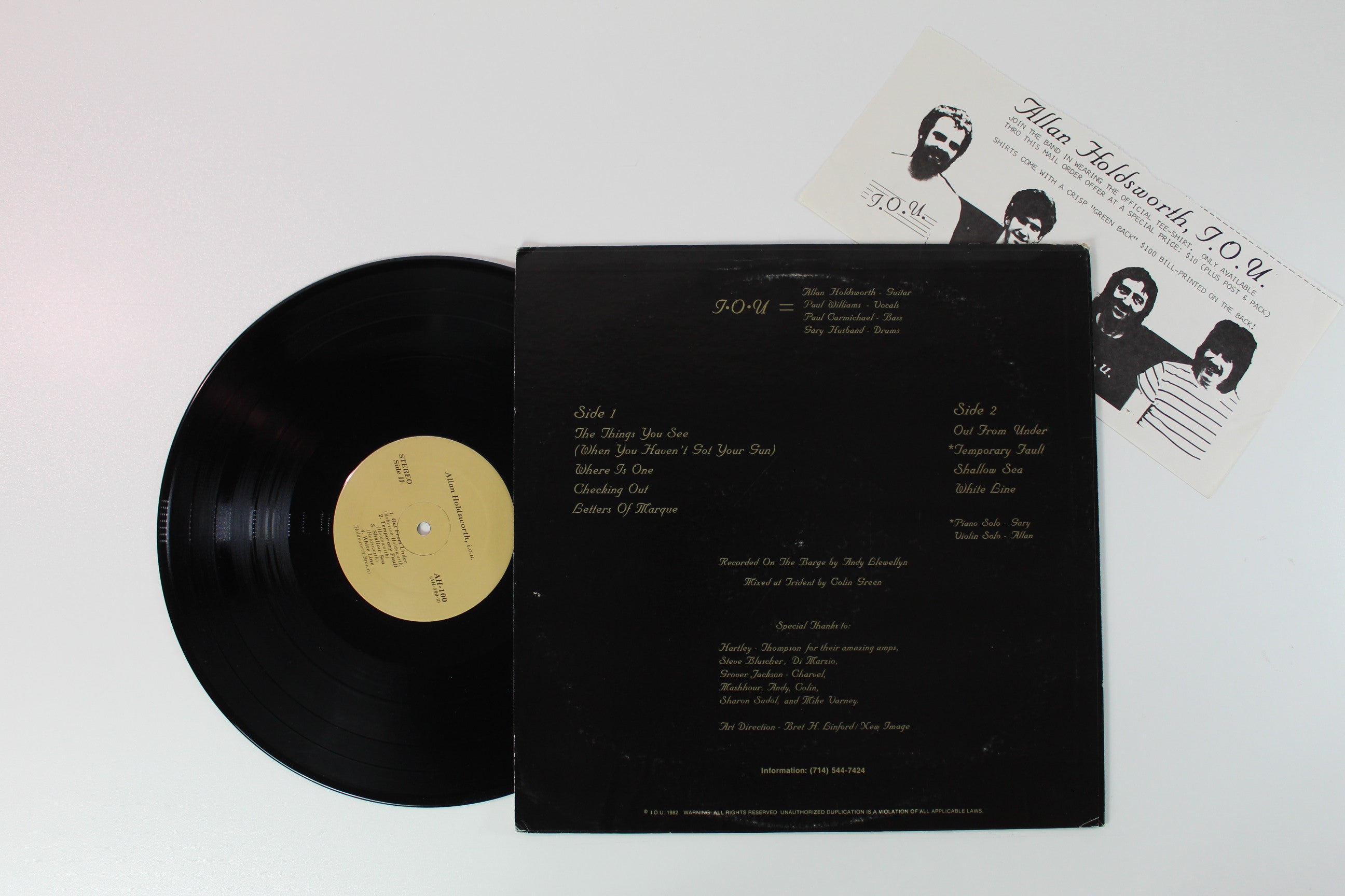 Allan Holdsworth - I.O.U. Self Released