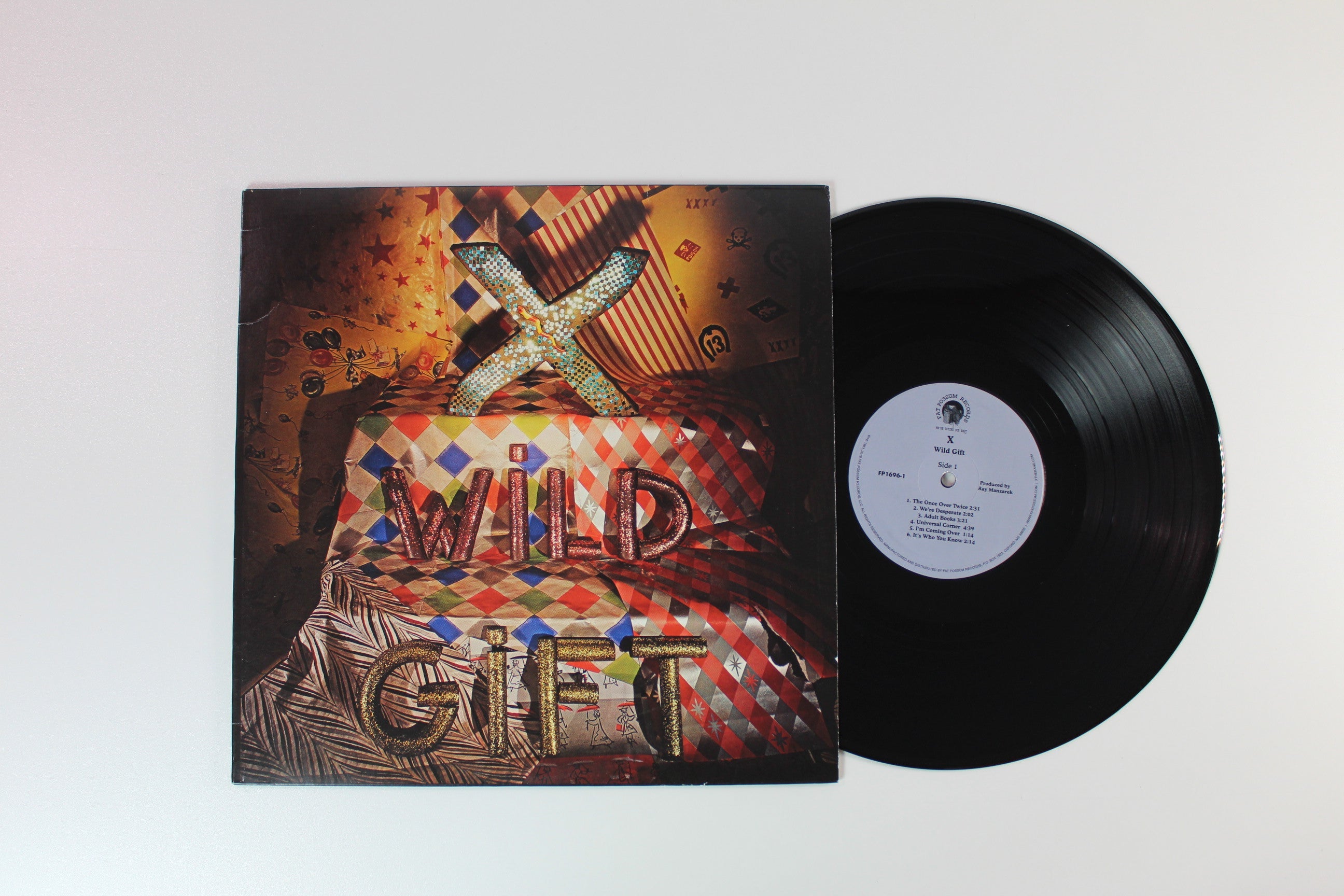 X - Wild Gift on Fat Possum Records Reissue