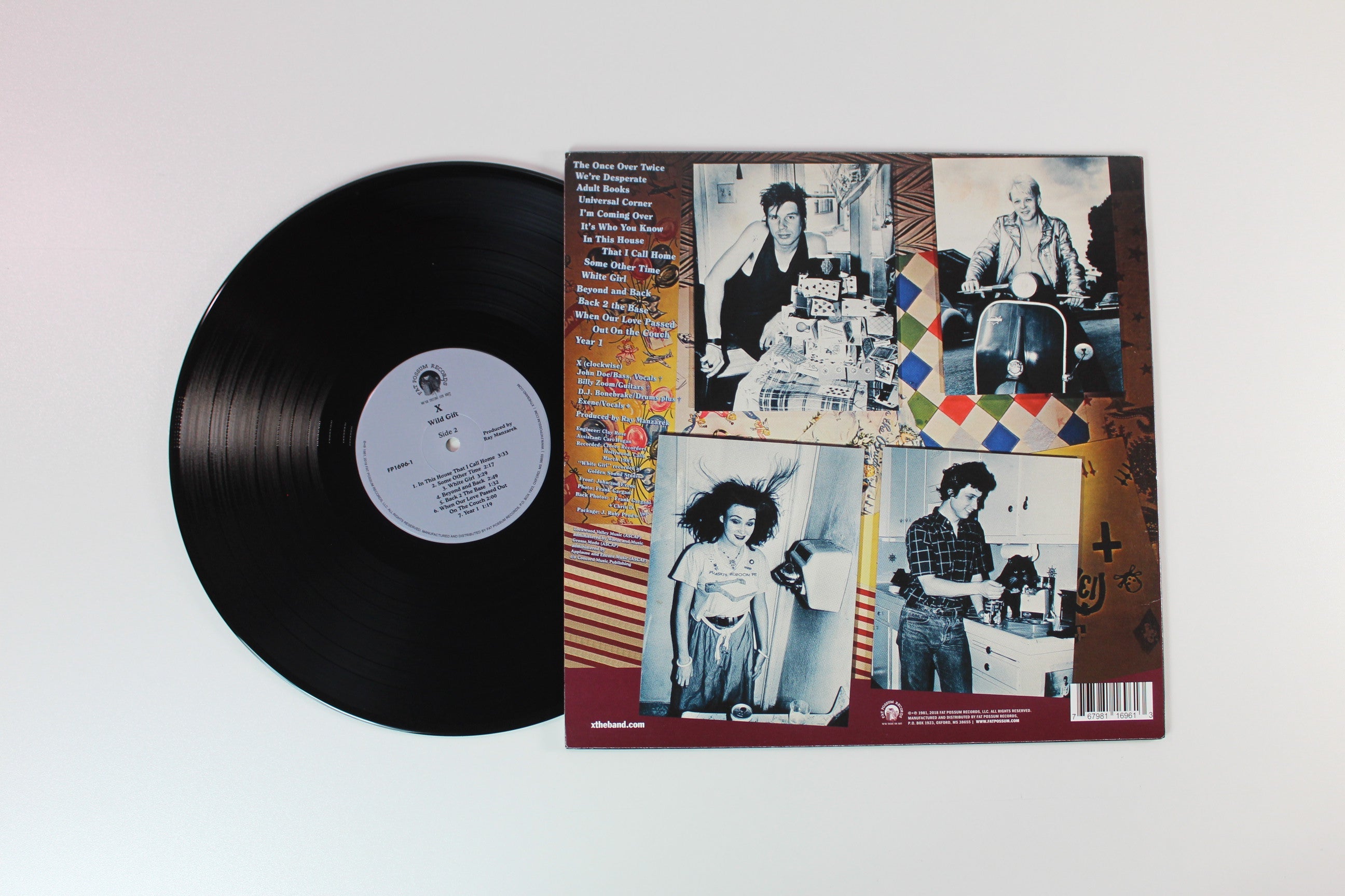 X - Wild Gift on Fat Possum Records Reissue