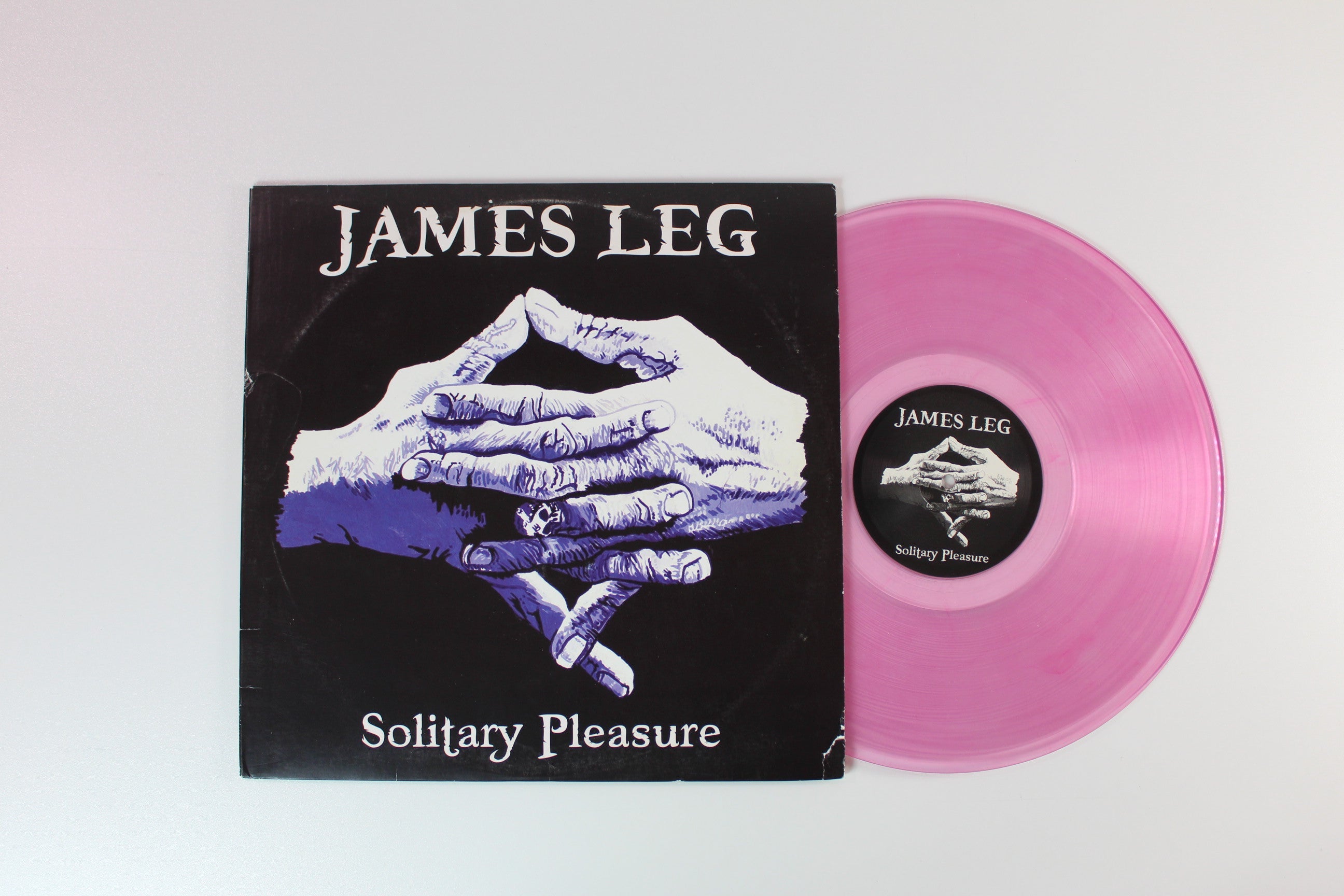 James Leg - Solitary Pleasure on Alive Records - Pink Vinyl