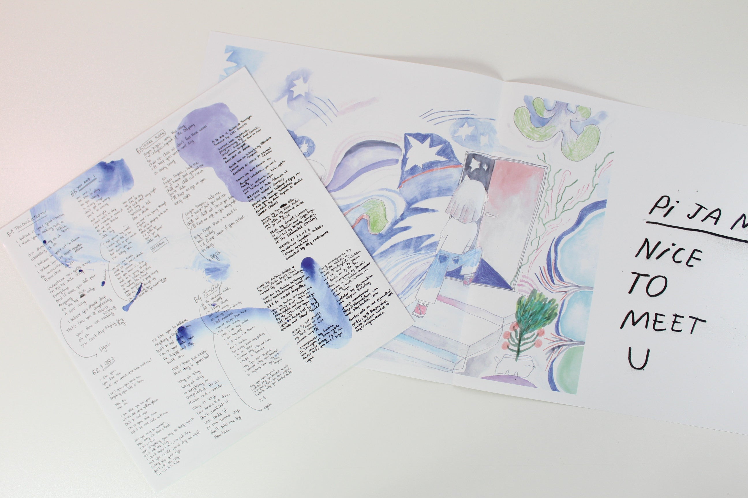 Pi Ja Ma - Nice To Meet U on Bleepmachine Blue Vinyl