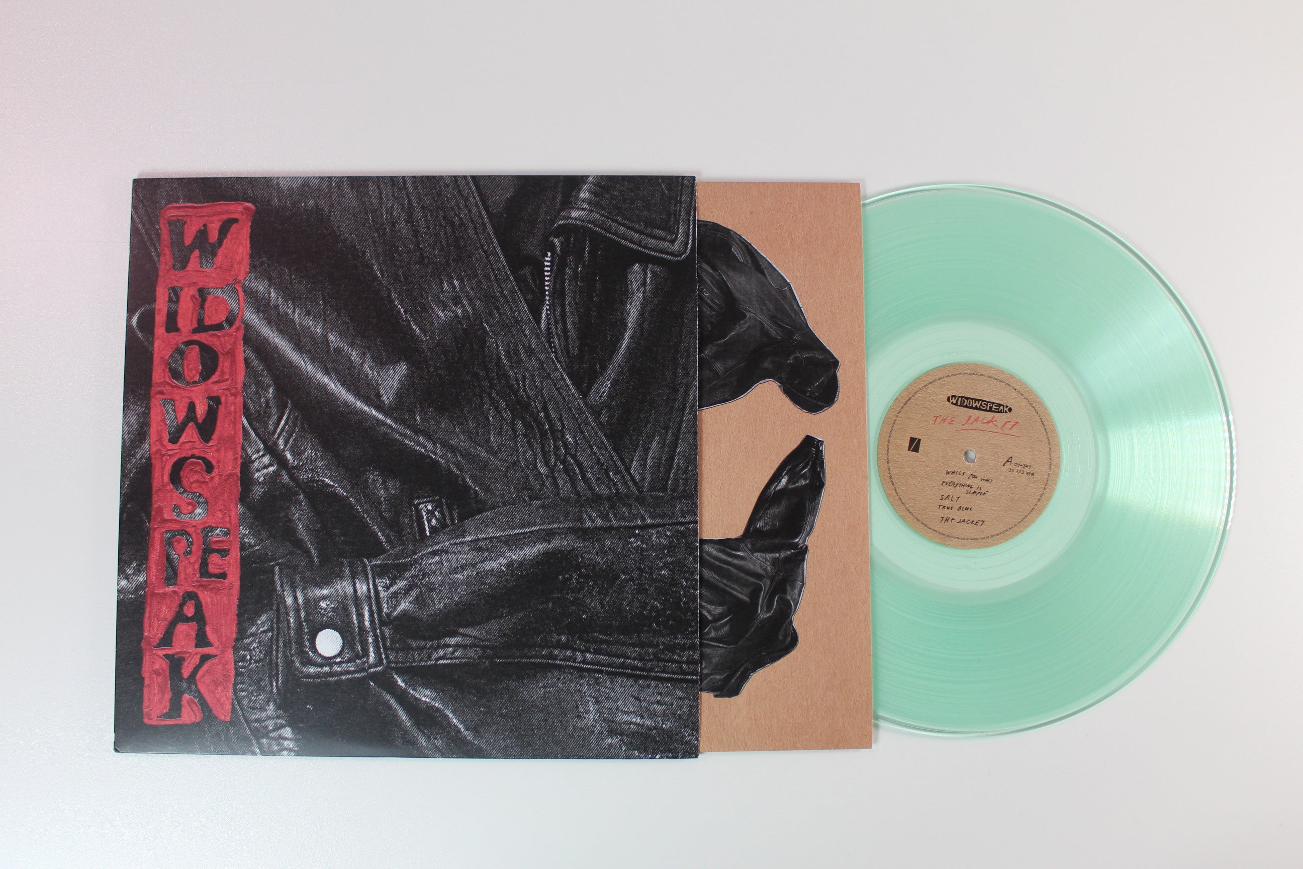 Widowspeak - The Jacket on Captured Tracks - Coke Bottle Clear Vinyl