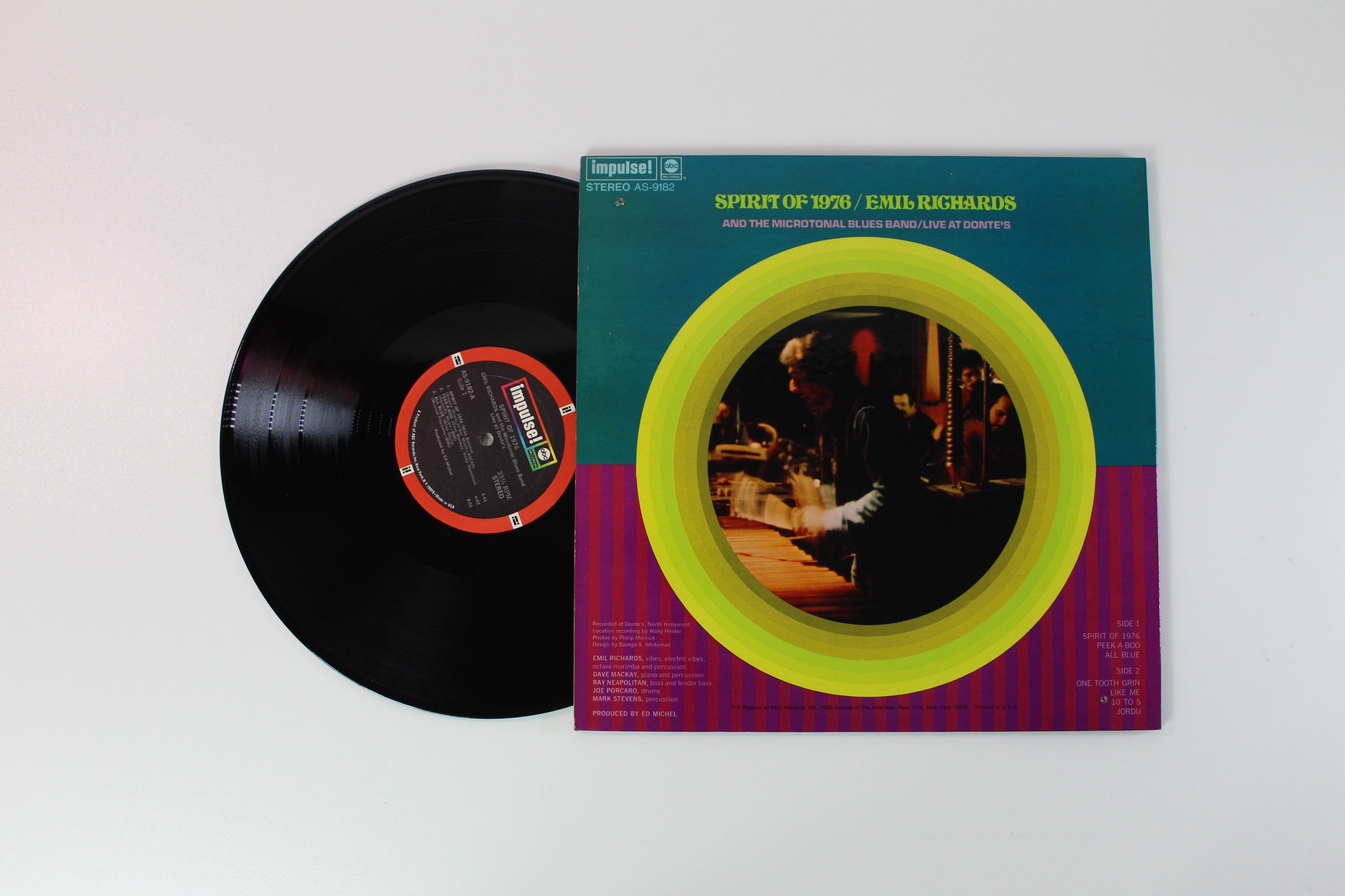 Emil Richards & The Microtonal Blues Band - Spirit Of 1976 / Live At Donte's on Impusle