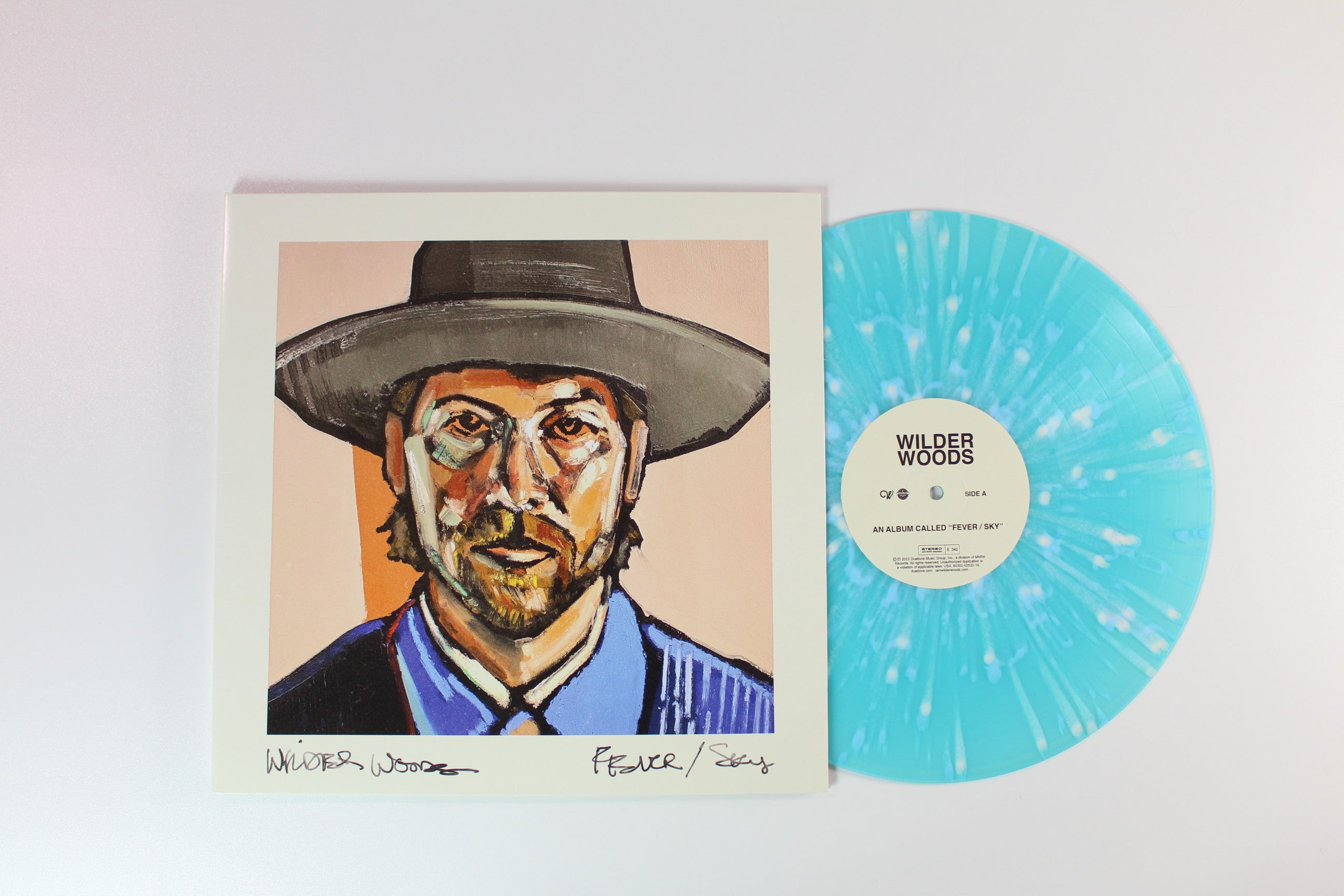 Wilder Woods - FEVER / SKY on Dualtone Music Group - Blue Splatter Vinyl