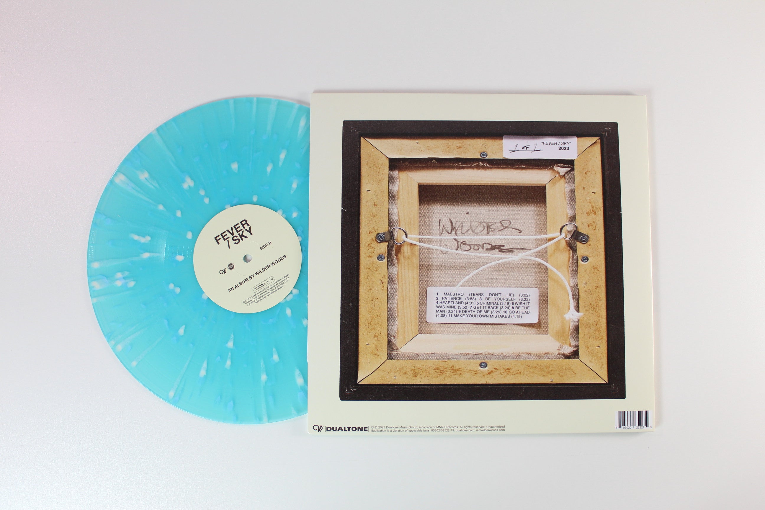Wilder Woods - FEVER / SKY on Dualtone Music Group - Blue Splatter Vinyl