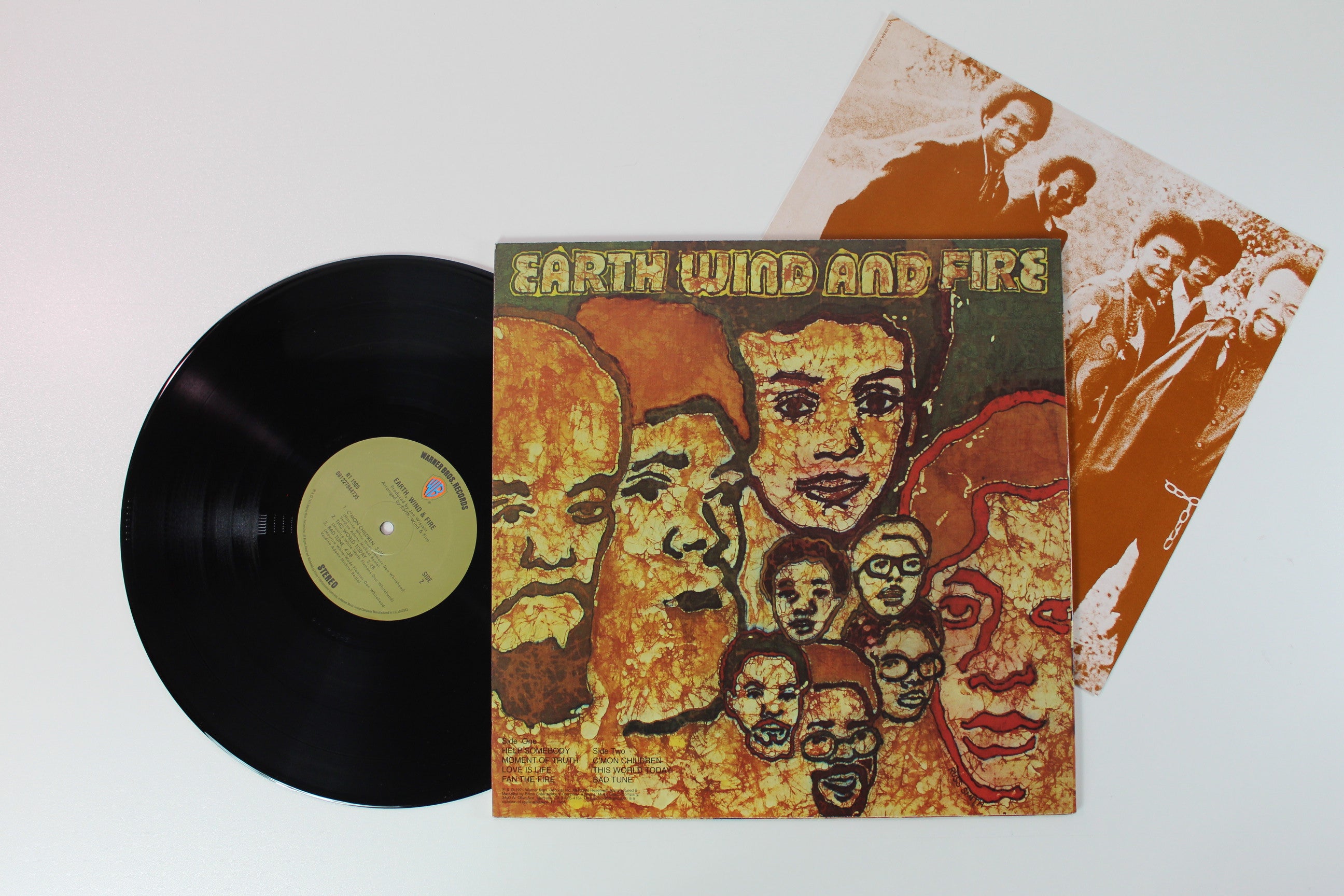 Earth, Wind & Fire - Earth Wind And Fire on Warner Bros Reissue