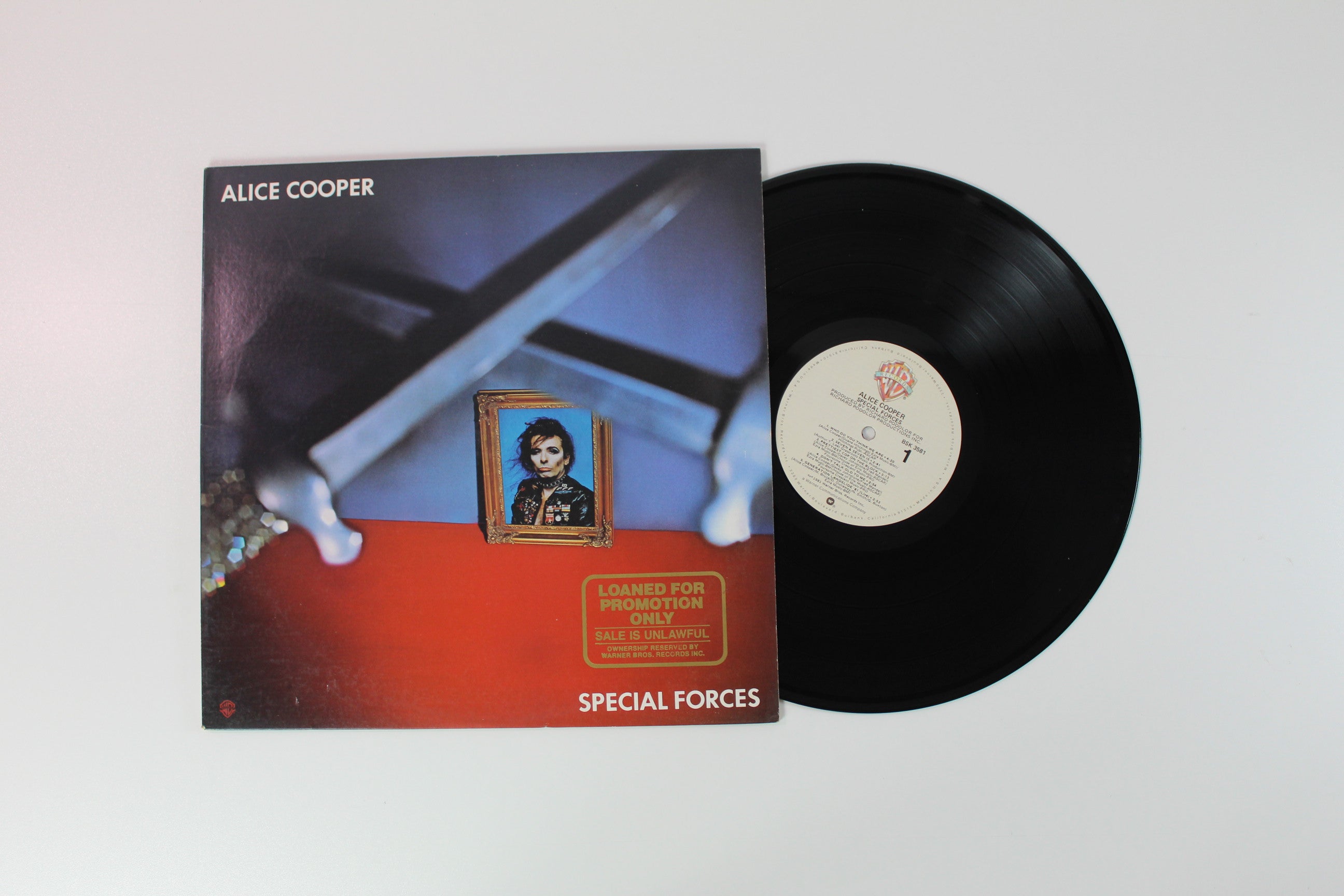 Alice Cooper - Special Forces on Warner Bros