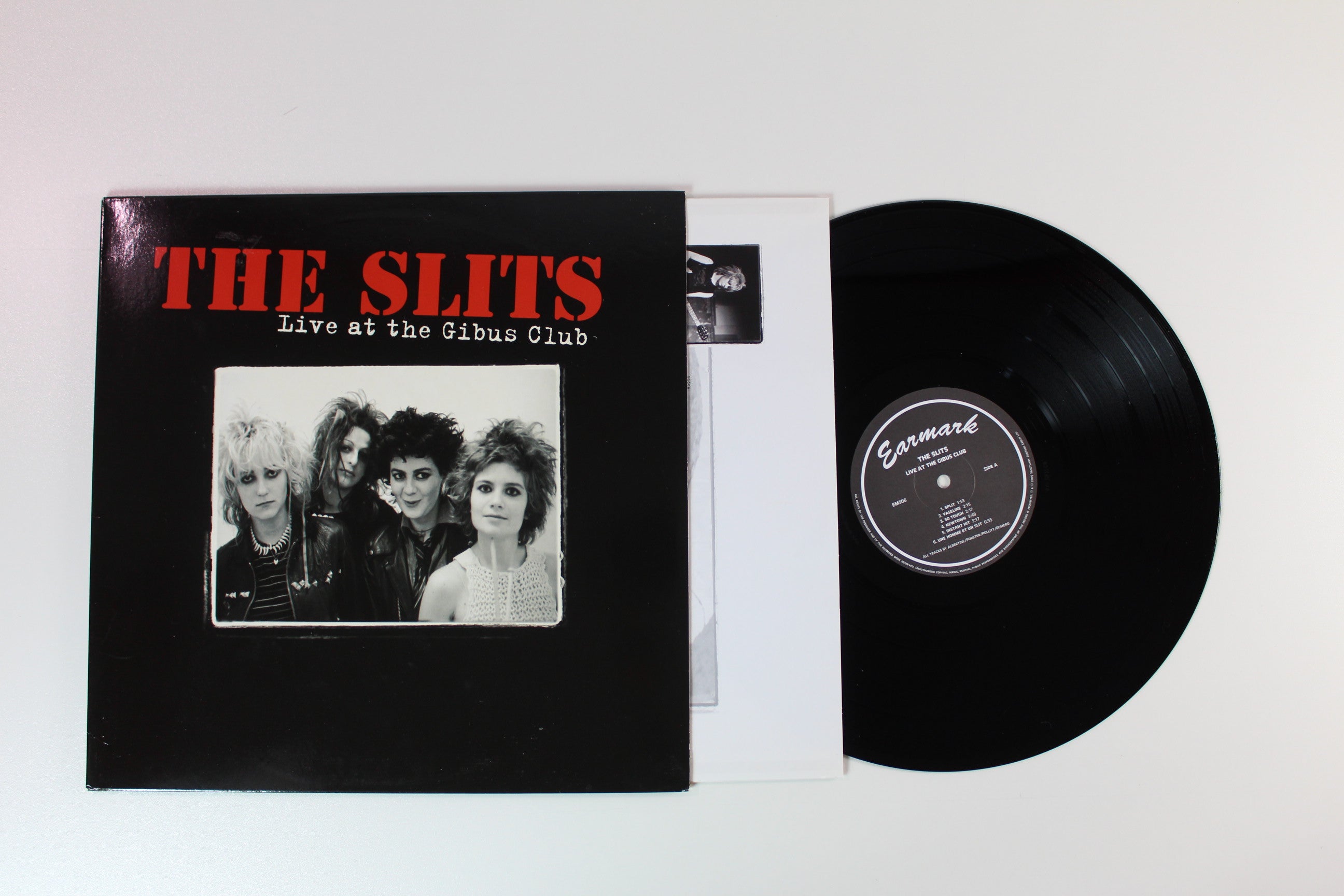 The Slits - Live At The Gibus Club on Earmark / Get Back