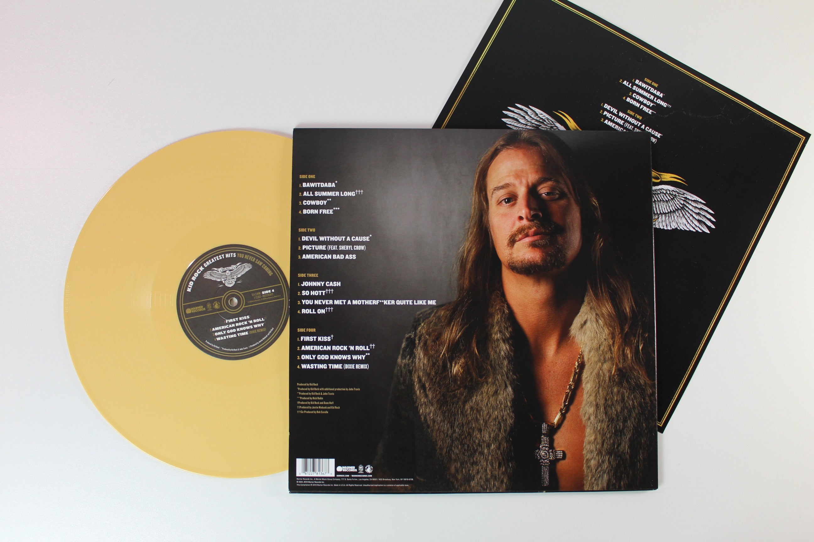 Kid Rock - Greatest Hits: You Never Saw Coming on Warner Records - Cowboy Gold Vinyl