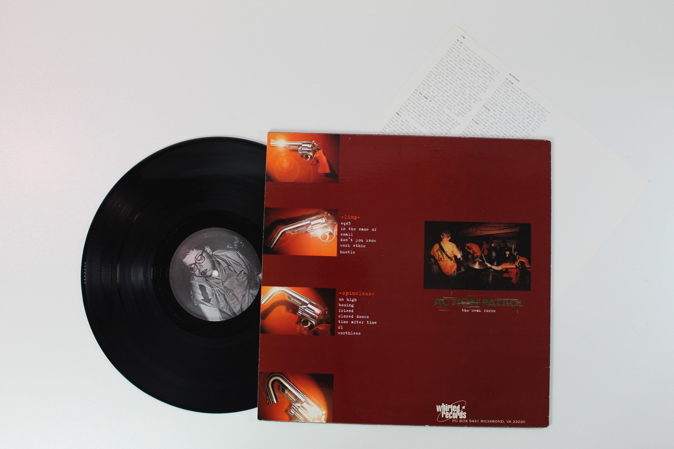 Action Patrol - The Weak Force on Whirled Records