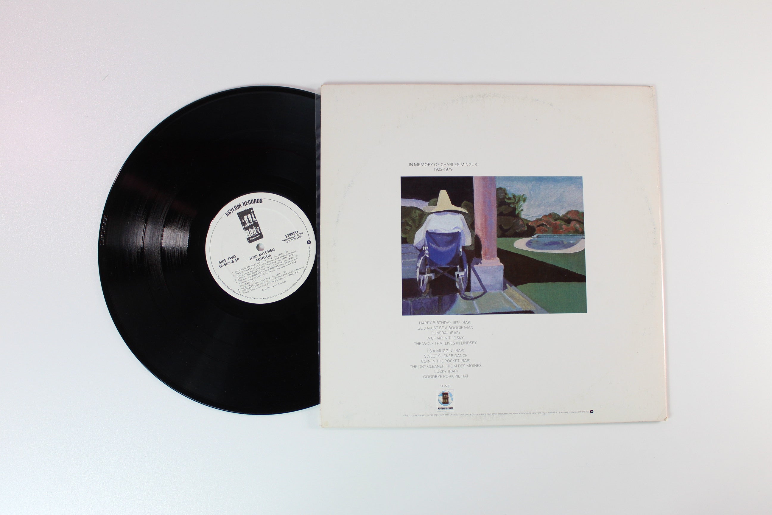 Joni Mitchell - Mingus on Asylum Records - Promo