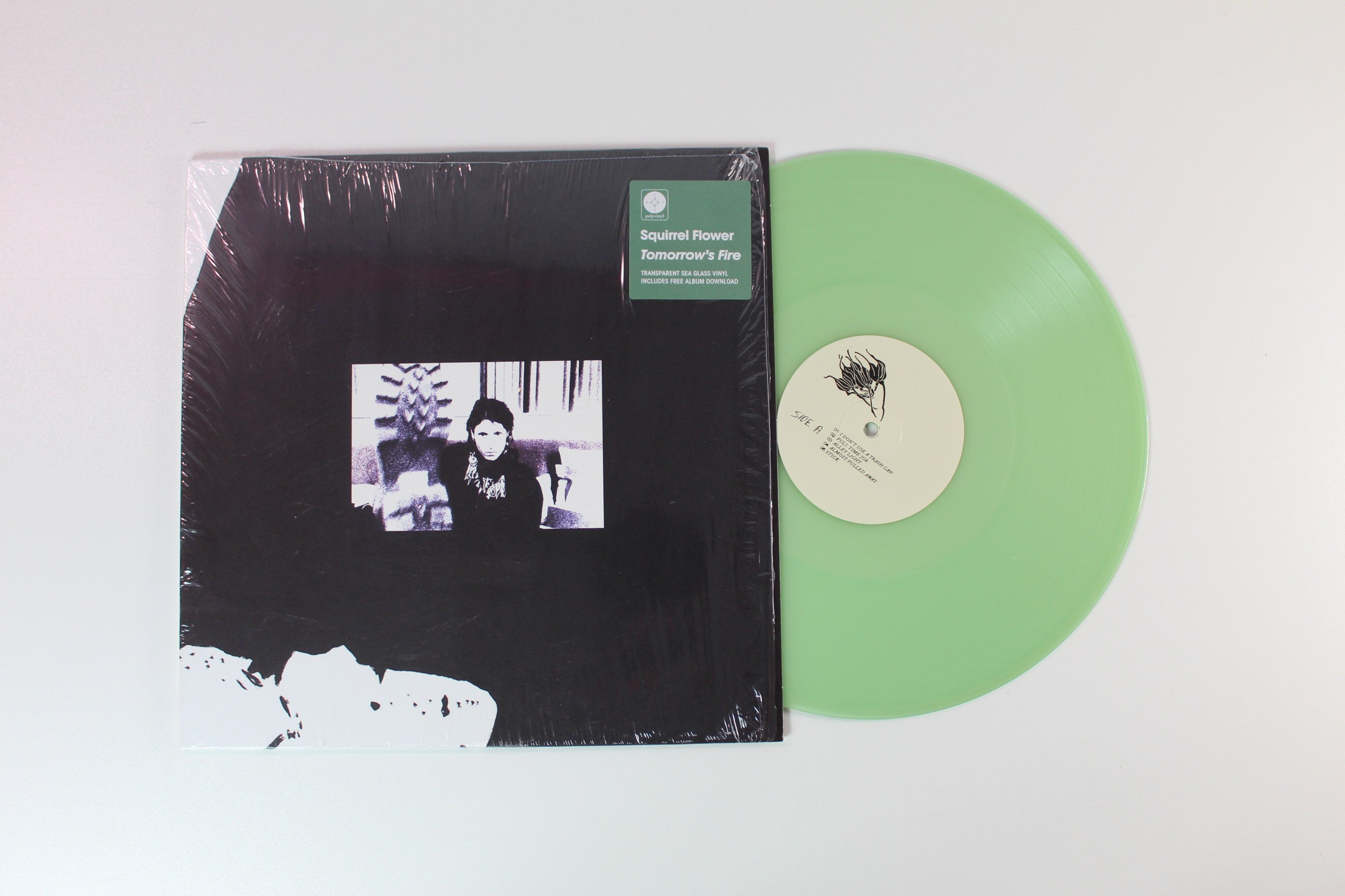 Squirrel Flower - Tomorrow's Fire on Polyvinyl Record Company - Sea Glass Vinyl