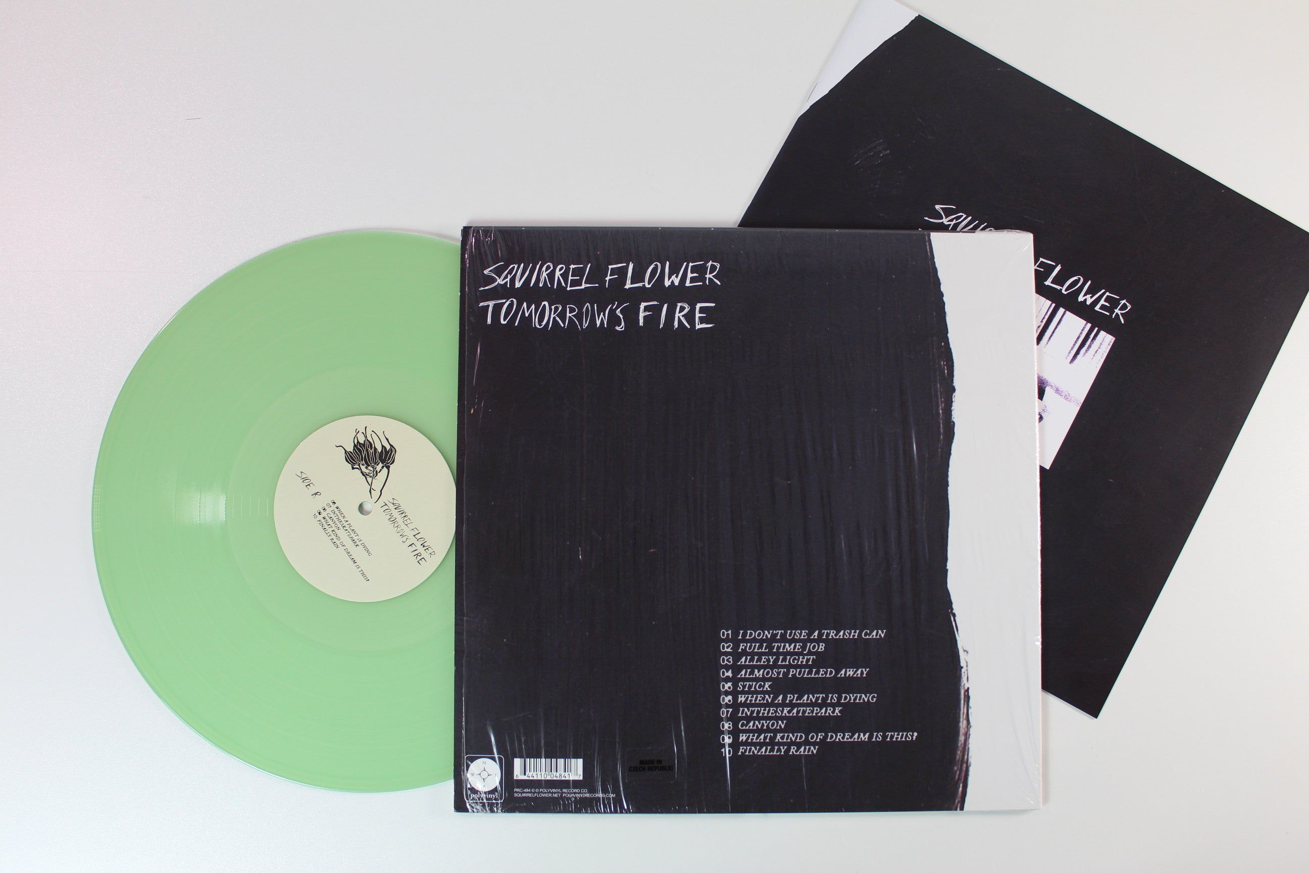 Squirrel Flower - Tomorrow's Fire on Polyvinyl Record Company - Sea Glass Vinyl