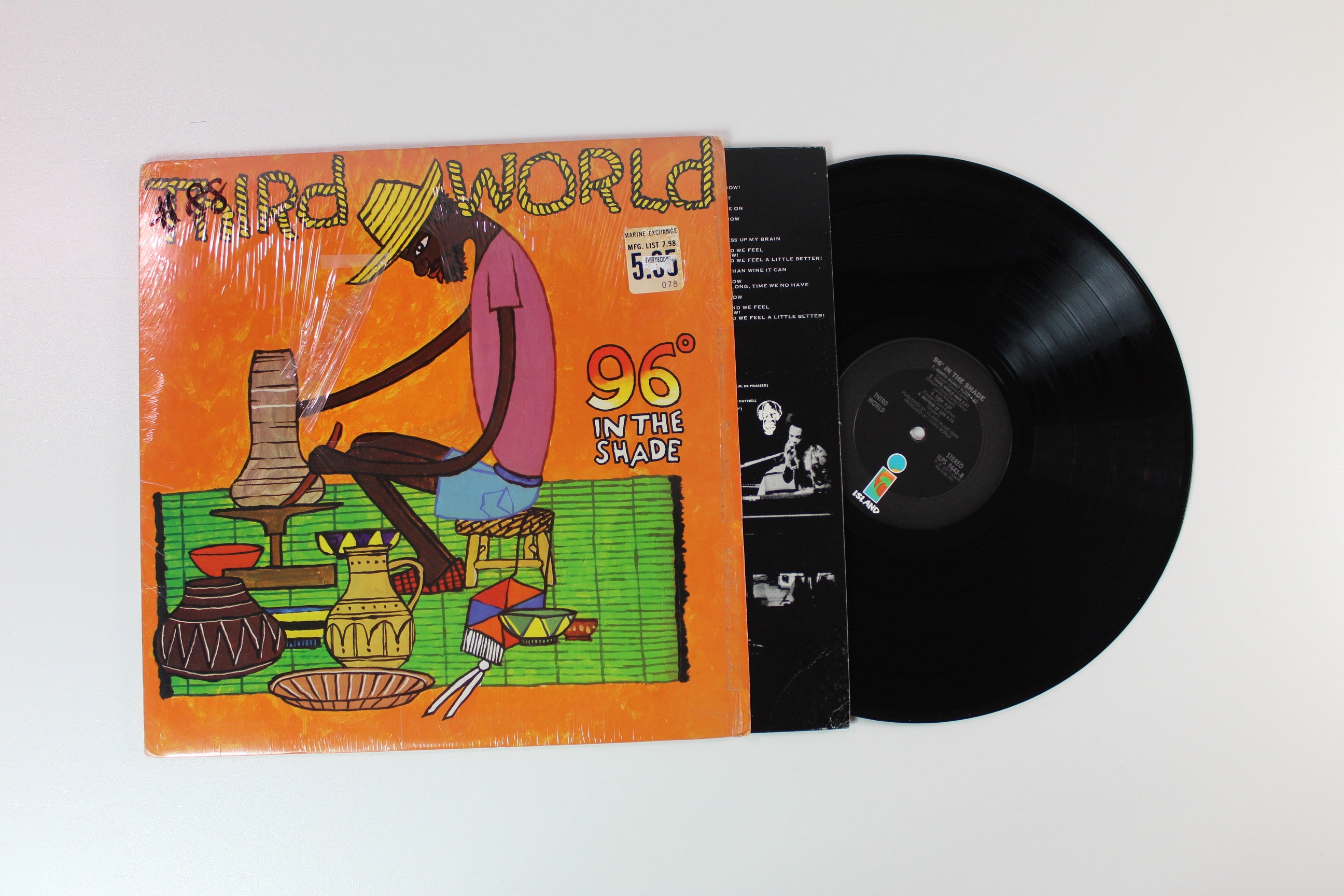 Third World - 96° In The Shade on Island Records