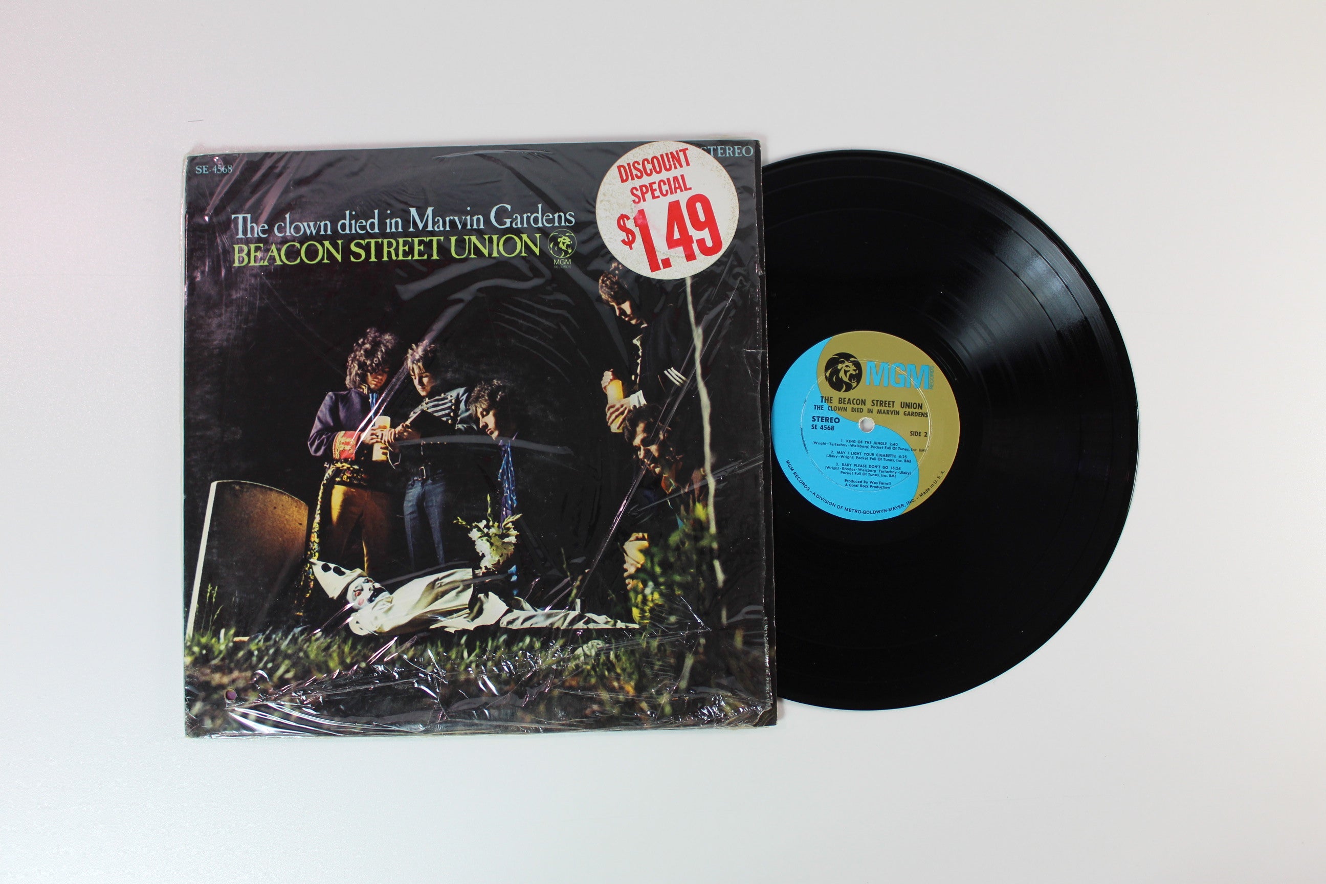 Beacon Street Union - The Clown Died In Marvin Gardens on MGM Records