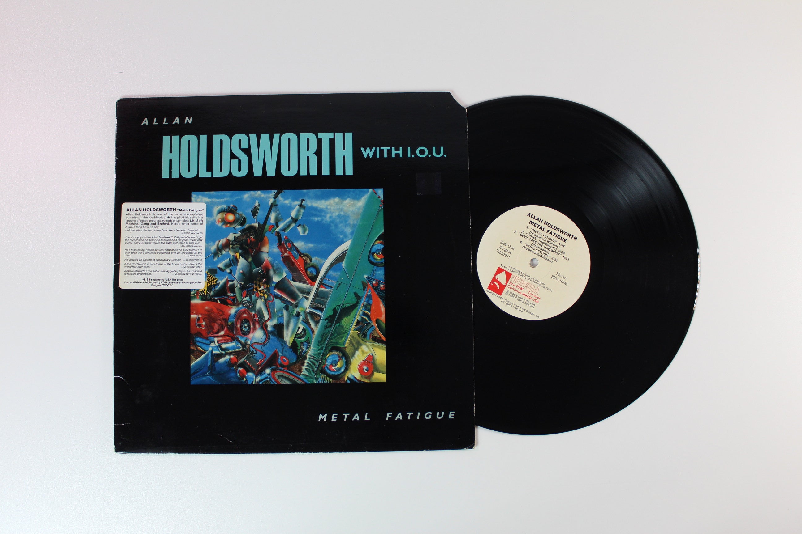 Allan Holdsworth - Metal Fatigue on Enigma